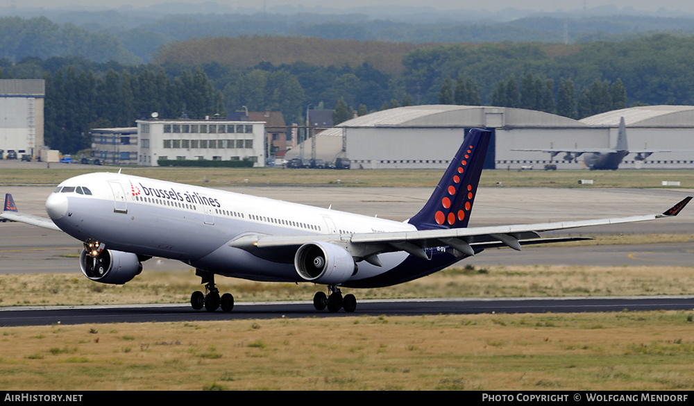 Aircraft Photo of OO-SFW | Airbus A330-322 | Brussels Airlines | AirHistory.net #541211