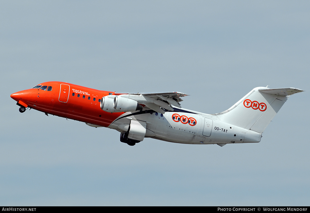 Aircraft Photo of OO-TAY | British Aerospace BAe-146-200QC | TNT Airways | AirHistory.net #541237
