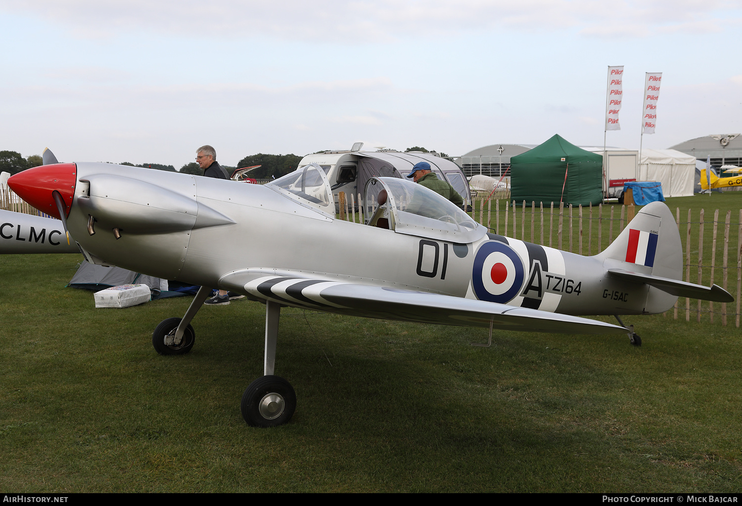 Aircraft Photo of G-ISAC / TZ164 | Isaacs Spitfire | UK - Air Force | AirHistory.net #541238
