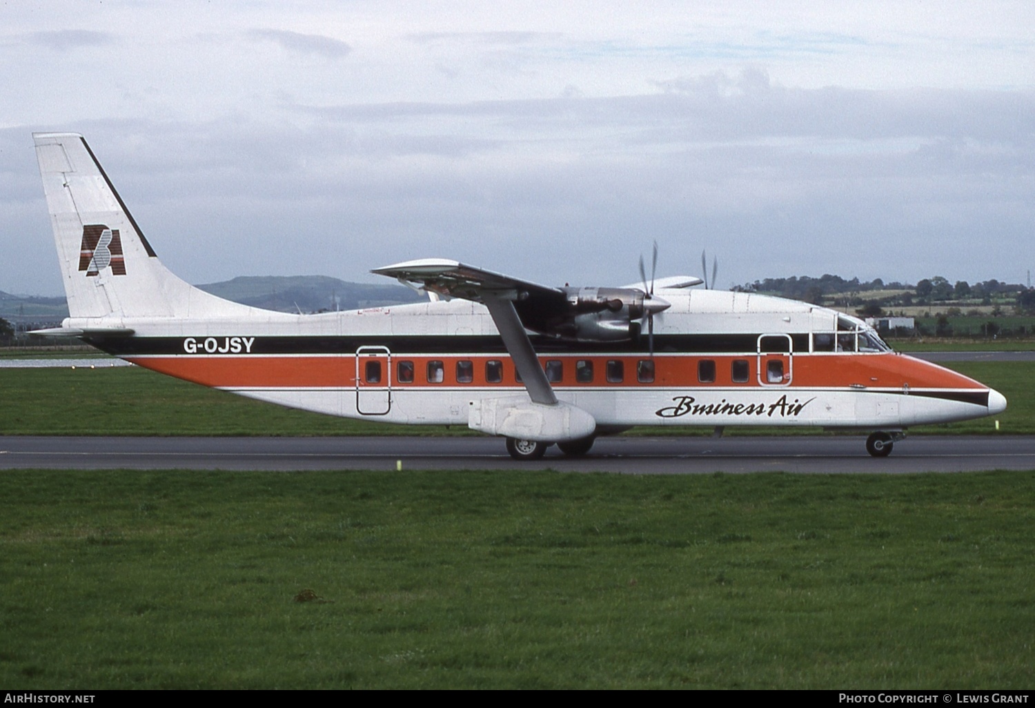 Aircraft Photo of G-OJSY | Short 360-100 | Business Air | AirHistory.net #541239
