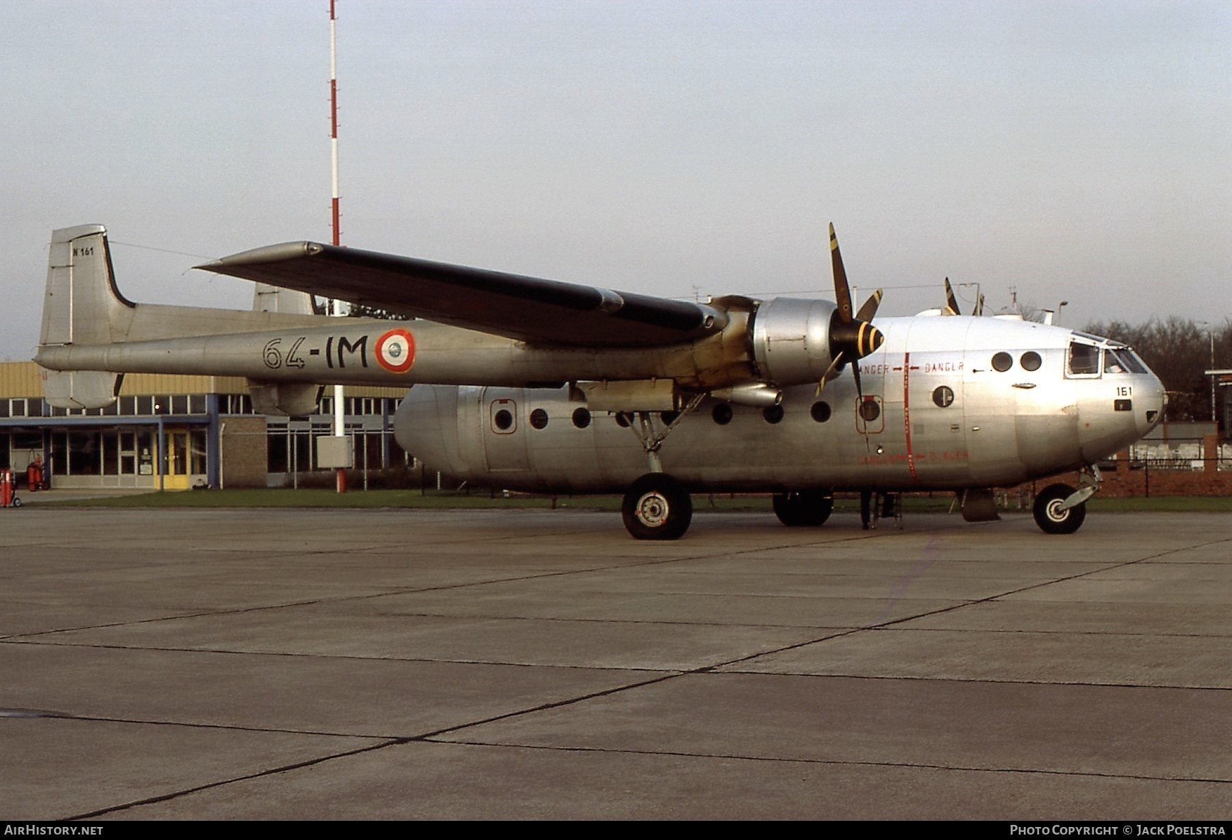 Aircraft Photo of 161 | Nord 2501F-3 Noratlas | France - Air Force | AirHistory.net #541240