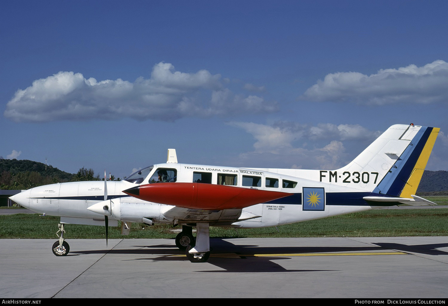 Aircraft Photo of FM-2307 | Cessna 402B | Malaysia - Air Force | AirHistory.net #541243