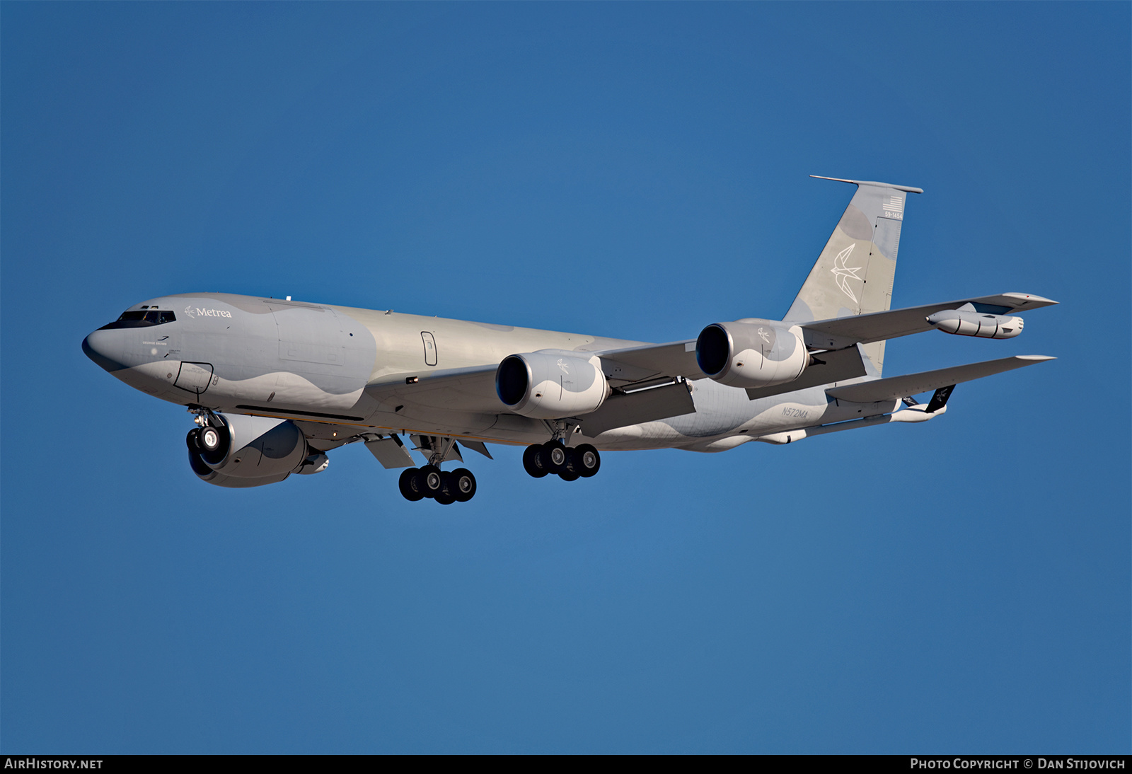 Aircraft Photo of N572MA / 59-1454 | Boeing KC-135R Stratotanker | Metrea Strategic Mobility | AirHistory.net #541251