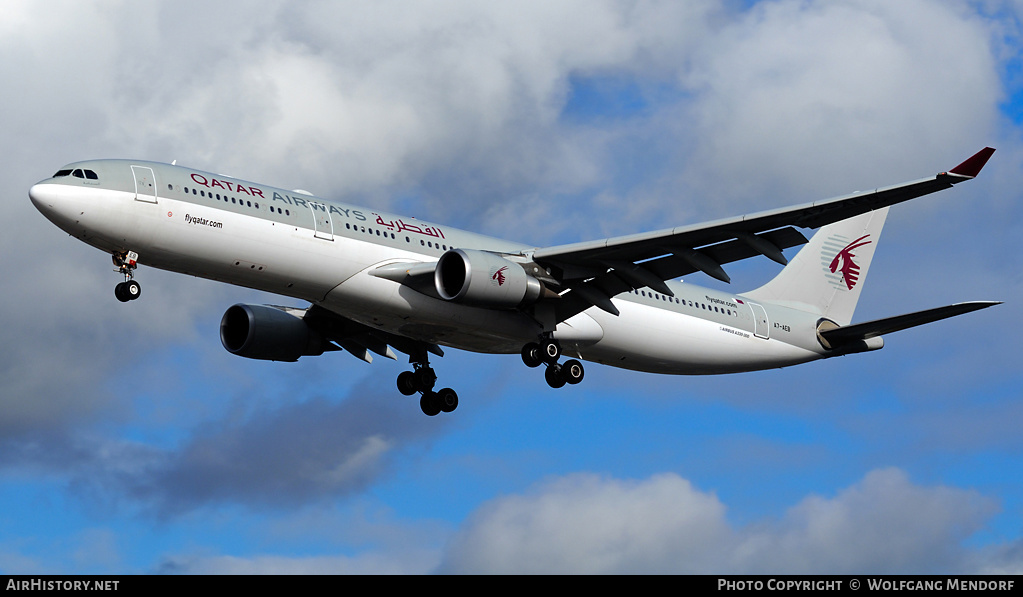 Aircraft Photo of A7-AEB | Airbus A330-302 | Qatar Airways | AirHistory.net #541253