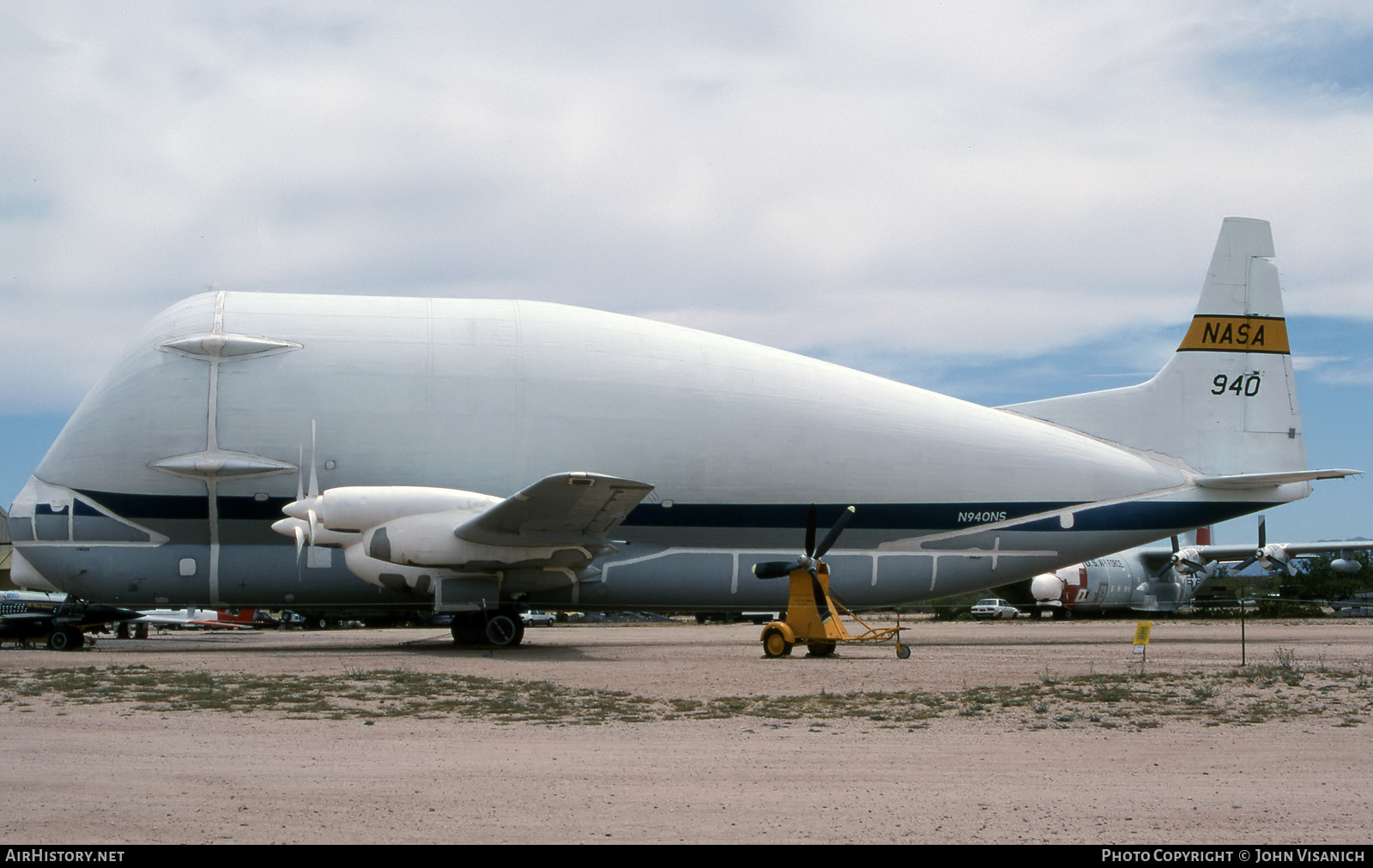 Aircraft Photo of N940NS / NASA 940 | Aero Spacelines 377SG Super Guppy | NASA - National Aeronautics and Space Administration | AirHistory.net #541254