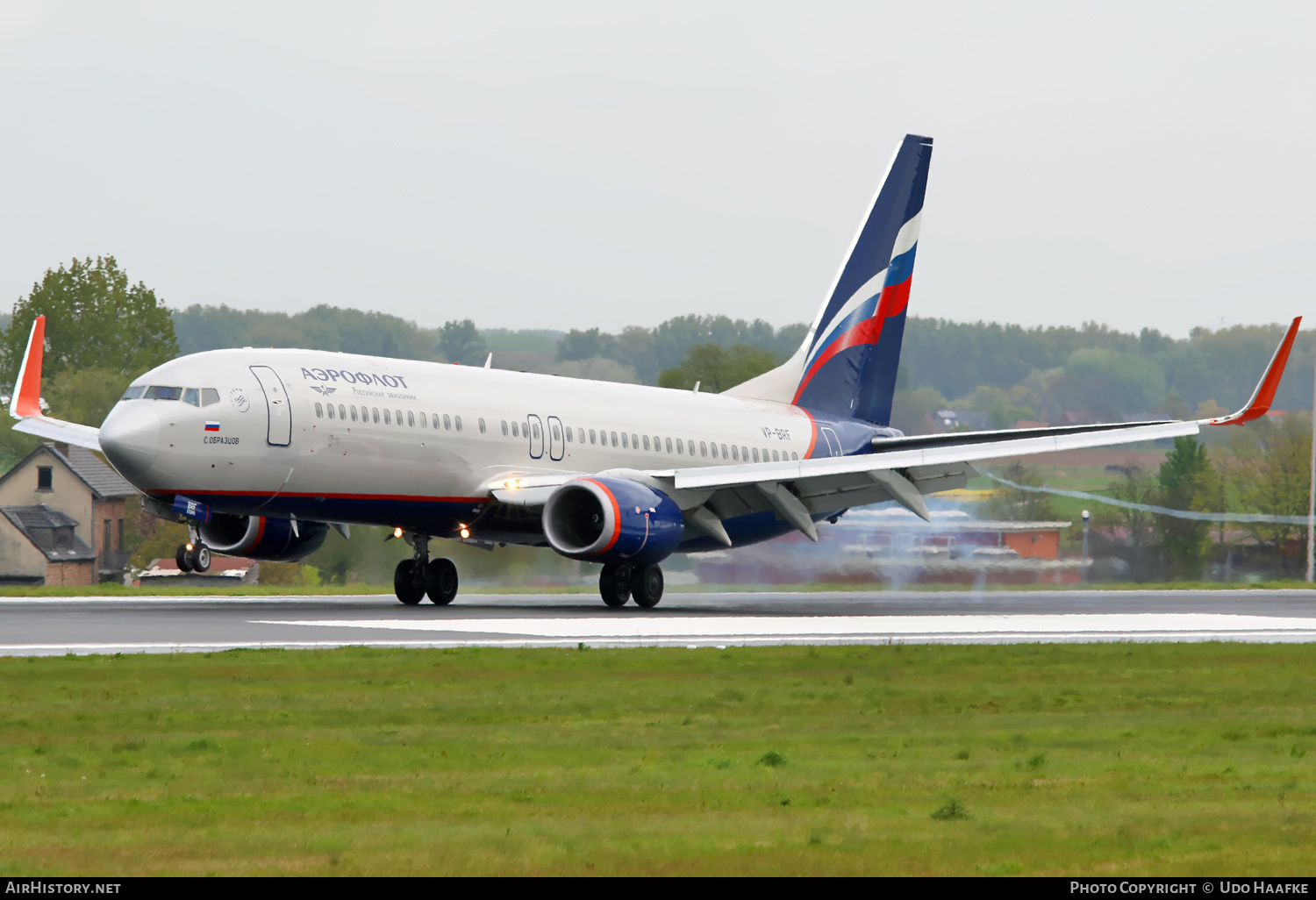 Aircraft Photo of VP-BRF | Boeing 737-8LJ | Aeroflot - Russian Airlines | AirHistory.net #541283