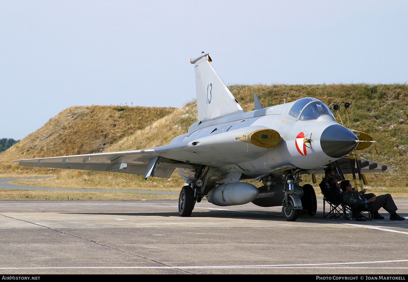 Aircraft Photo of 13 | Saab J35Oe Draken | Austria - Air Force | AirHistory.net #541285