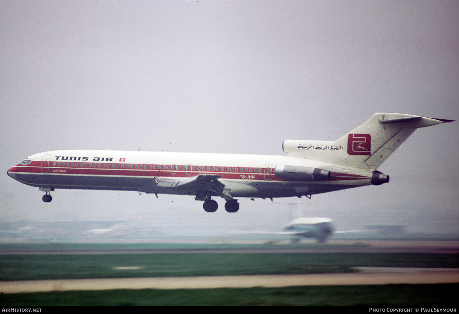 Aircraft Photo of TS-JHN | Boeing 727-2H3 | Tunisair | AirHistory.net #541312