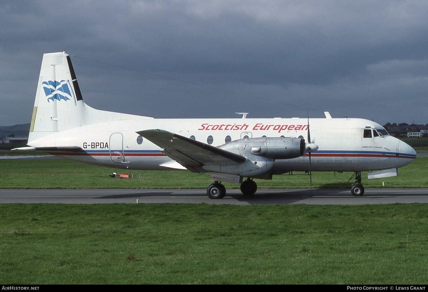 Aircraft Photo of G-BPDA | British Aerospace BAe-748 Srs2A/334 | Scottish European Airways | AirHistory.net #541315