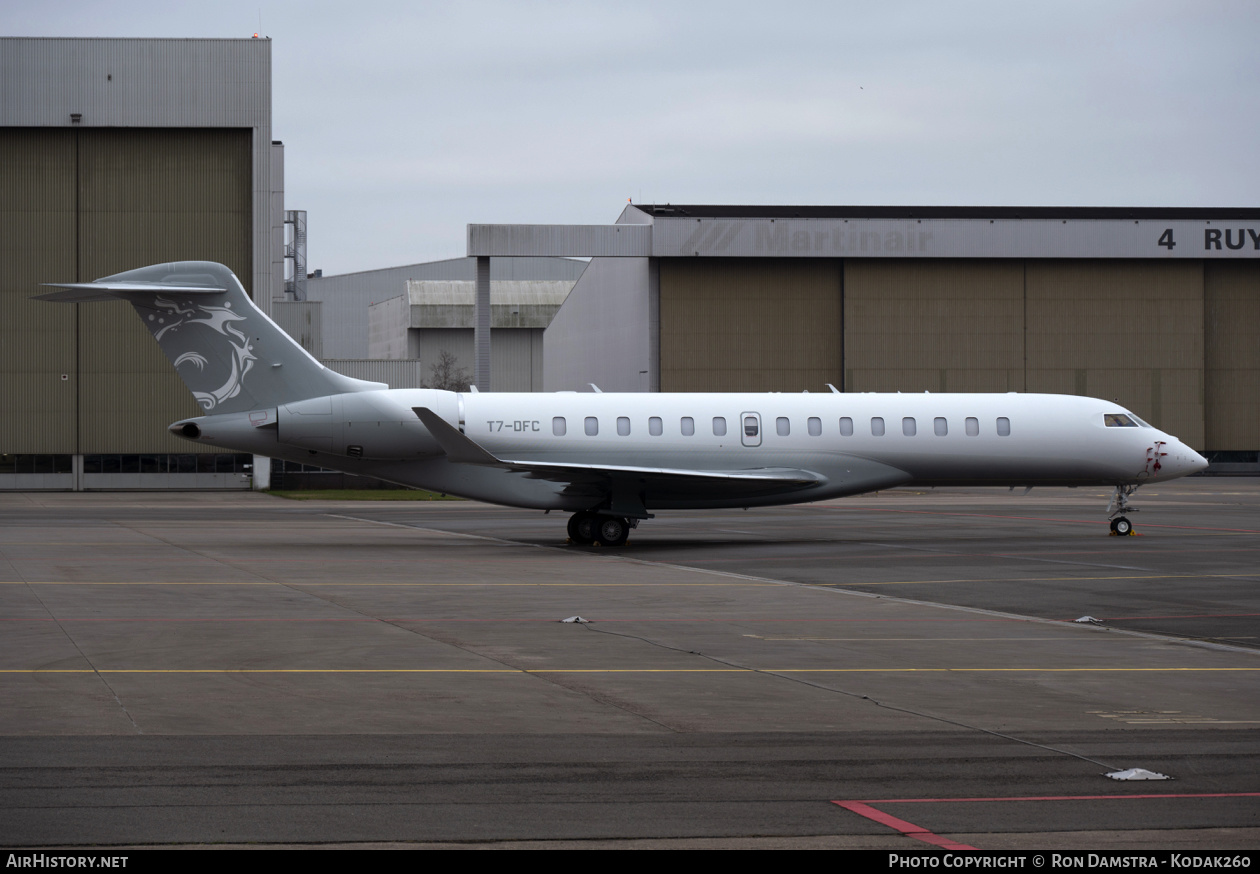 Aircraft Photo of T7-DFC | Bombardier Global 7500 (BD-700-2A12) | DC Aviation | AirHistory.net #541319