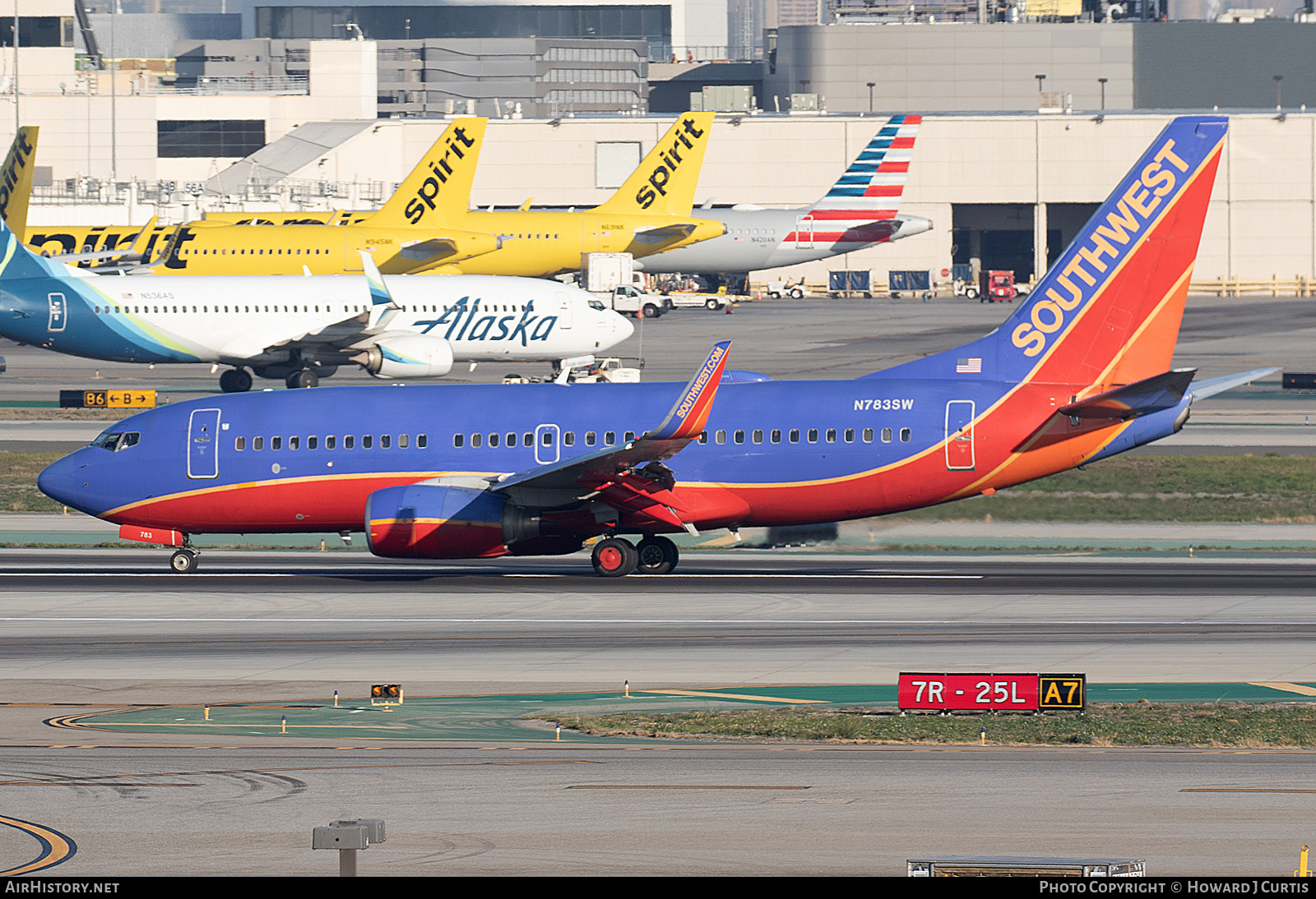 Aircraft Photo of N783SW | Boeing 737-7H4 | Southwest Airlines | AirHistory.net #541321
