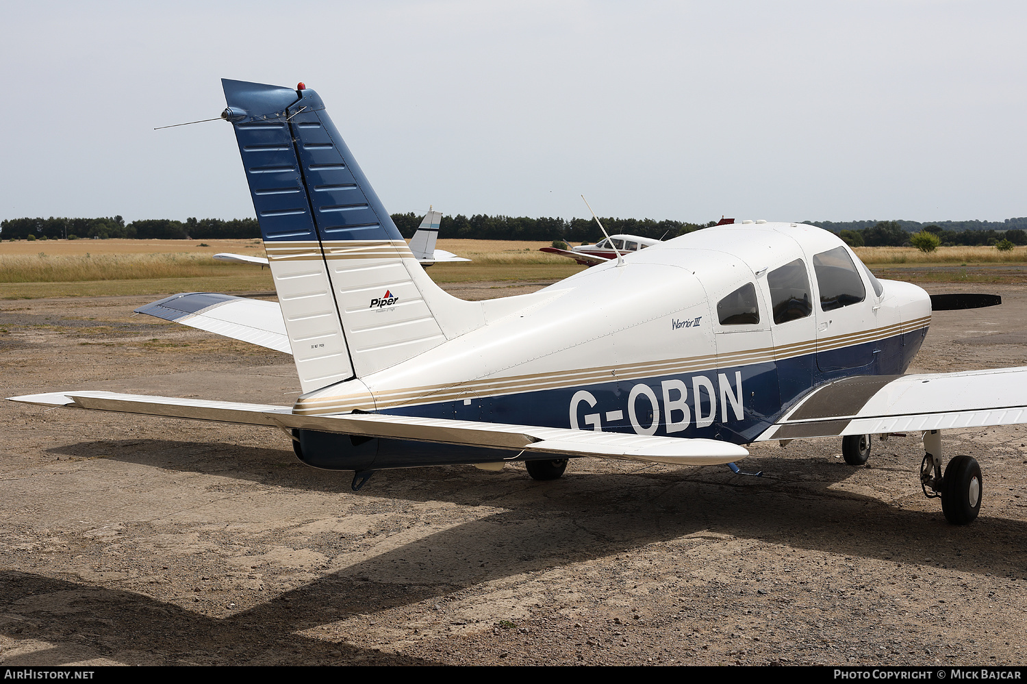 Aircraft Photo of G-OBDN | Piper PA-28-161 Cherokee Warrior III | AirHistory.net #541324