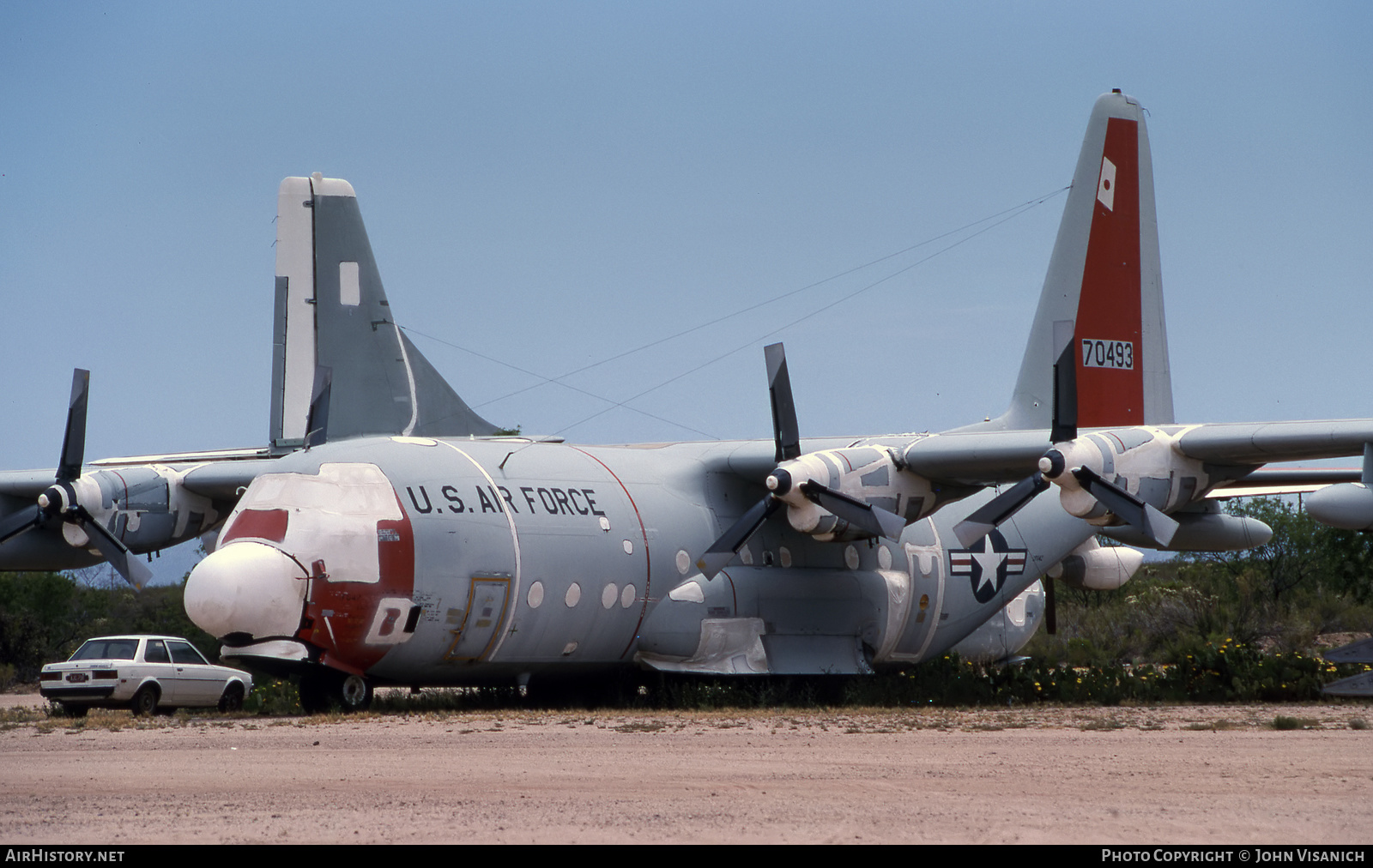 Aircraft Photo of 57-493 / 70493 | Lockheed C-130D Hercules (L-182) | USA - Air Force | AirHistory.net #541338