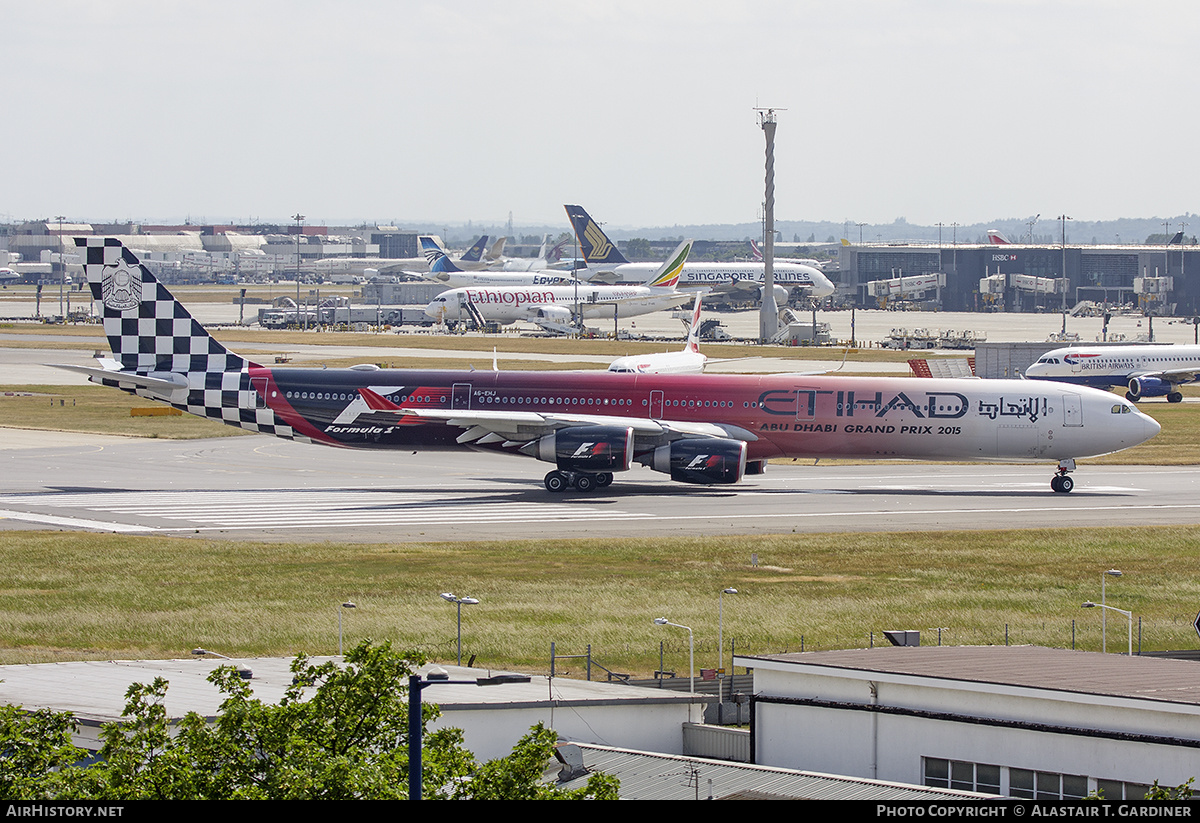 Aircraft Photo of A6-EHJ | Airbus A340-642 | Etihad Airways | AirHistory.net #541347