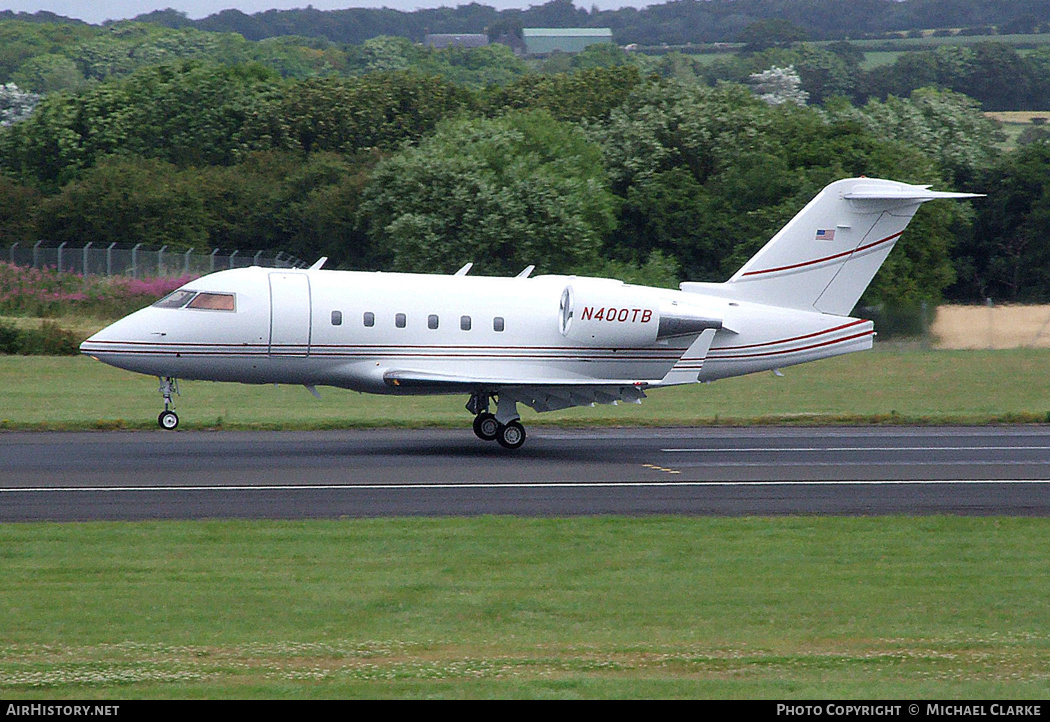 Aircraft Photo of N400TB | Canadair Challenger 601-3A (CL-600-2B16) | AirHistory.net #541359