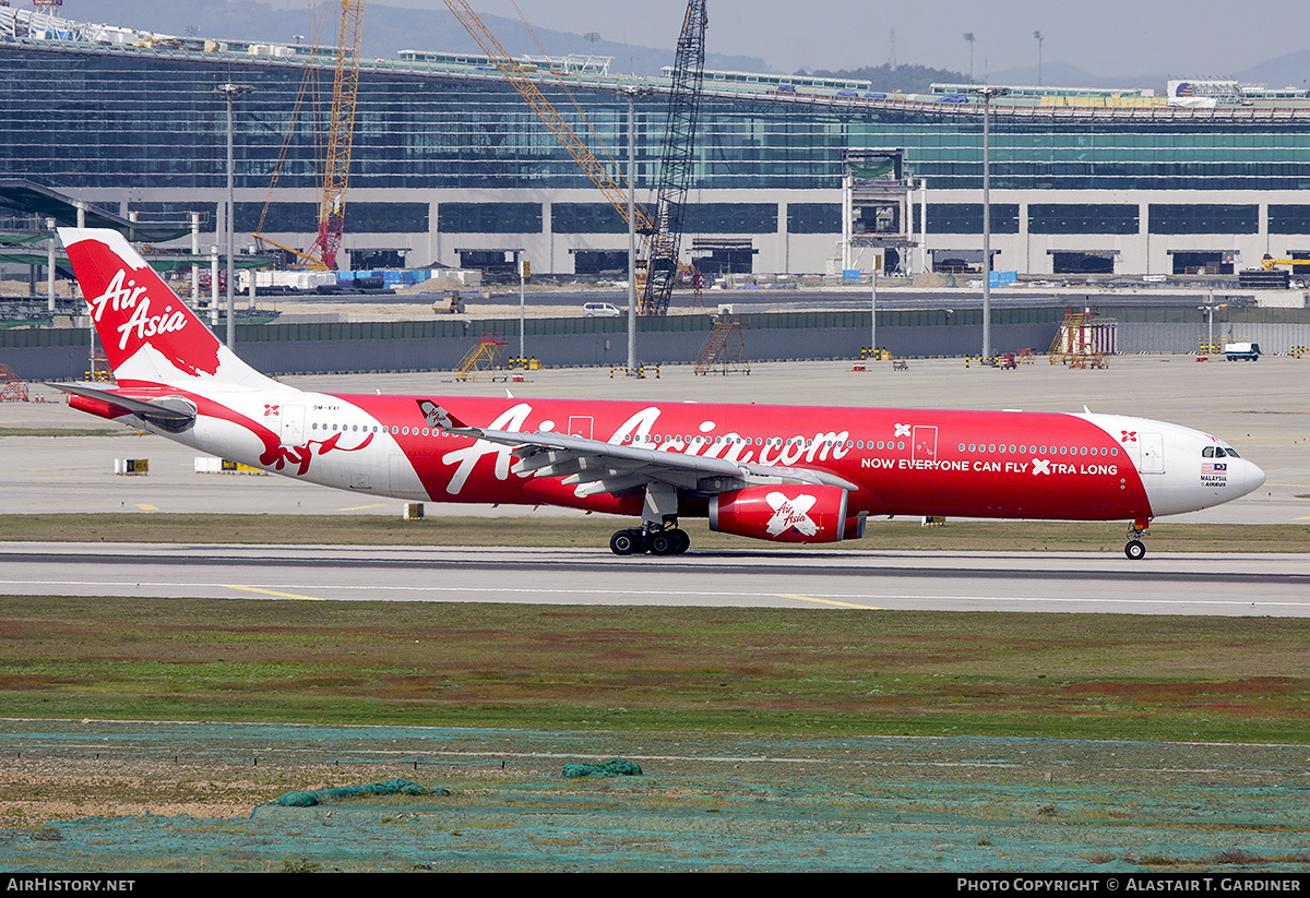 Aircraft Photo of 9M-XXI | Airbus A330-343E | AirAsia X | AirHistory.net #541372