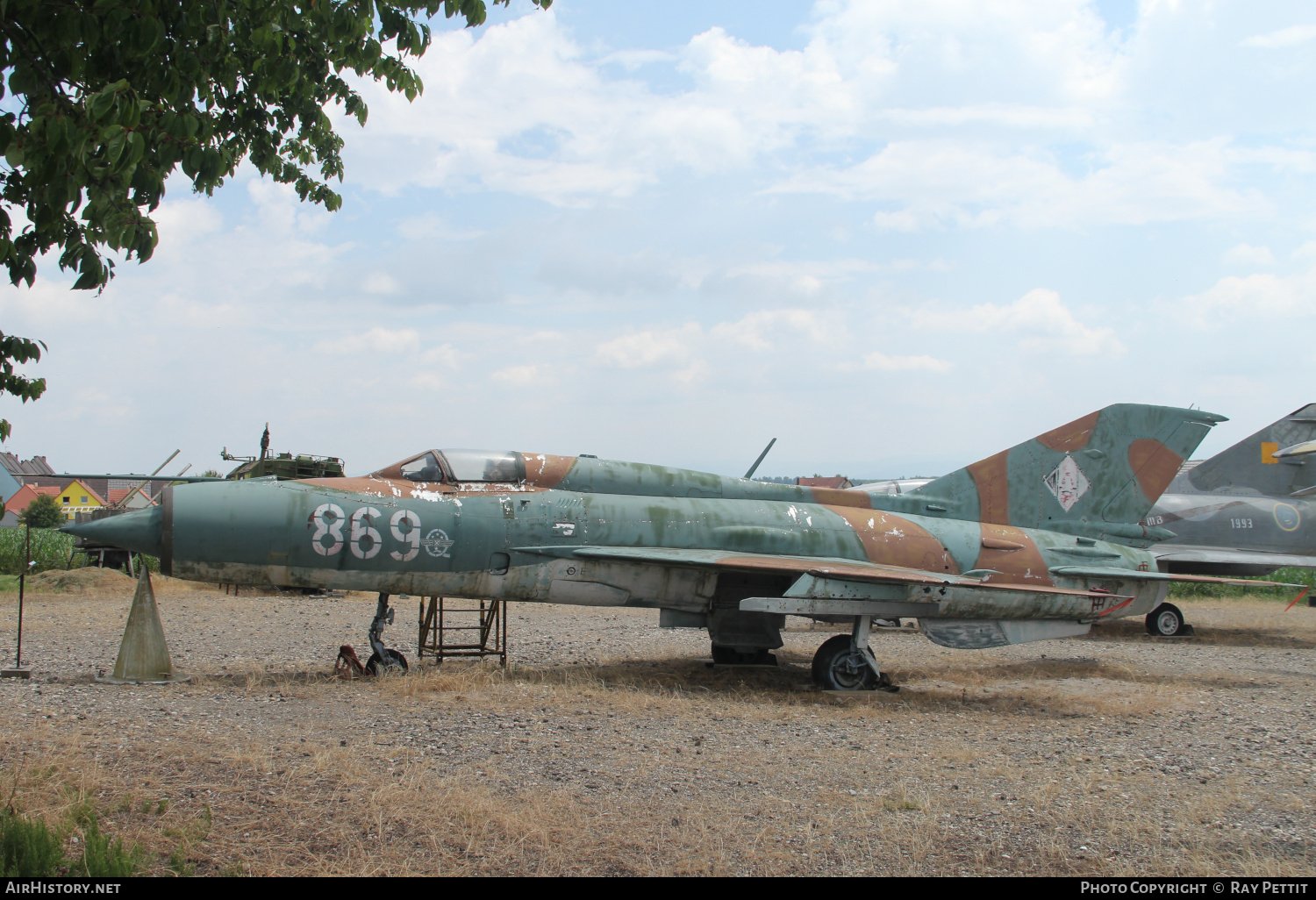 Aircraft Photo of 869 | Mikoyan-Gurevich MiG-21SPS | East Germany - Air Force | AirHistory.net #541377