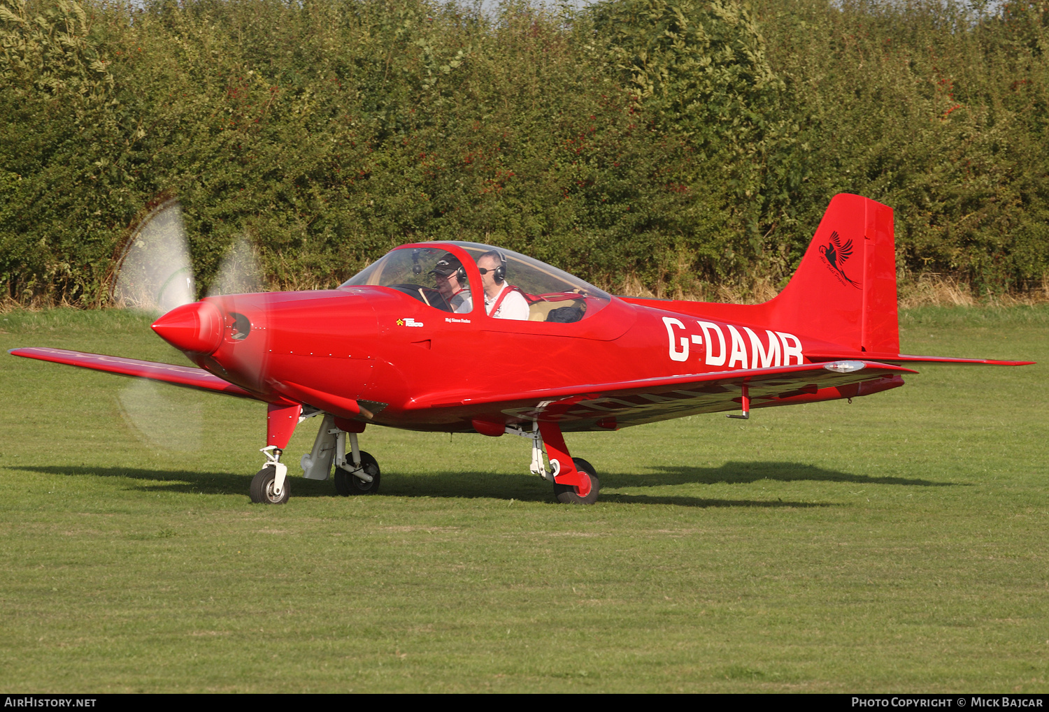 Aircraft Photo of G-DAMB | Aviamilano F.8L Falco | AirHistory.net #541396