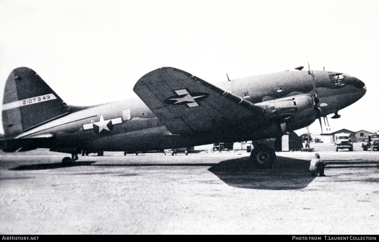 Aircraft Photo of 42-107343 | Curtiss C-46A Commando | USA - Air Force | AirHistory.net #541406