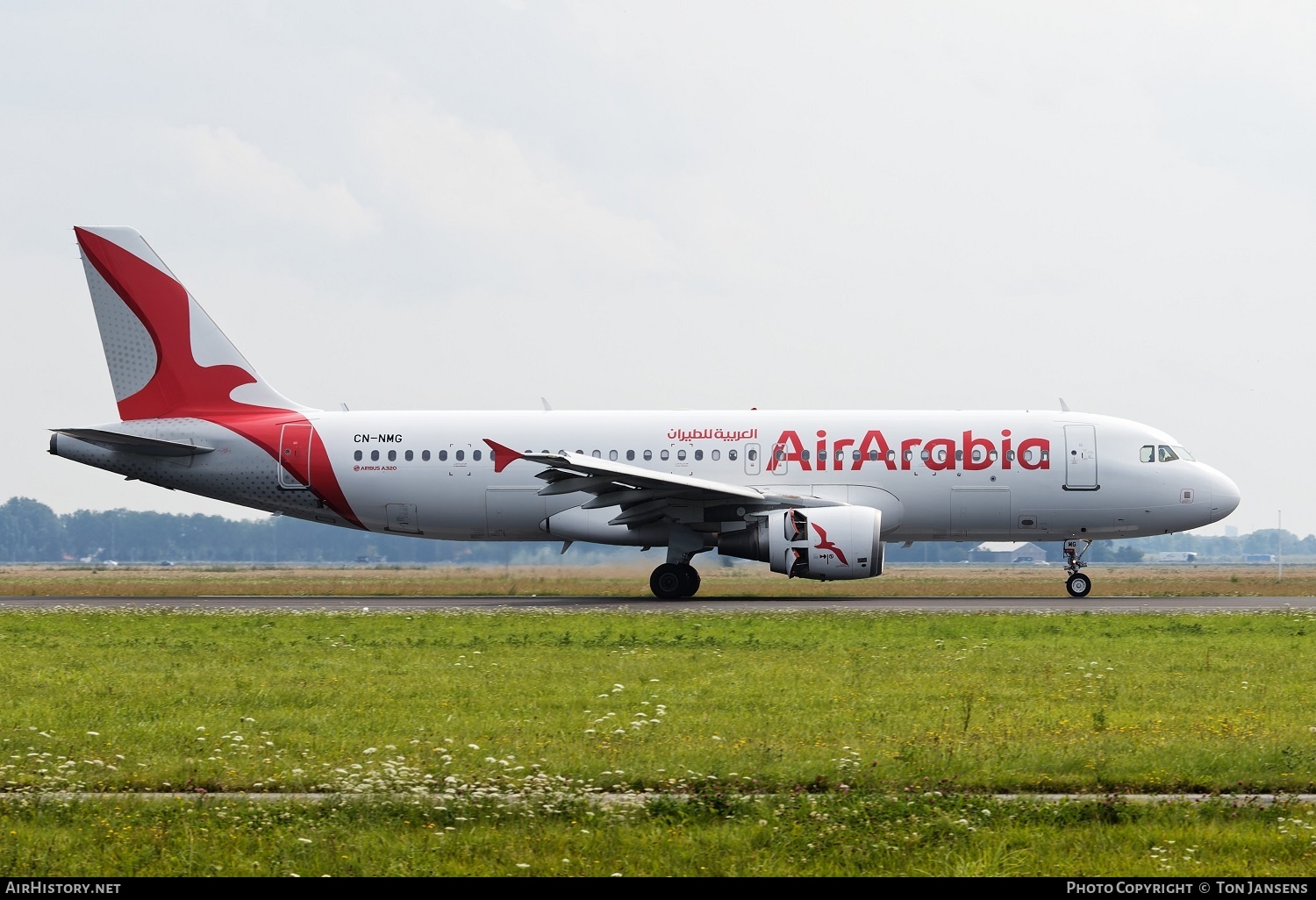 Aircraft Photo of CN-NMG | Airbus A320-214 | Air Arabia | AirHistory.net #541413