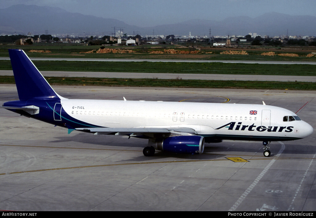 Aircraft Photo of G-TICL | Airbus A320-231 | Airtours International | AirHistory.net #541421