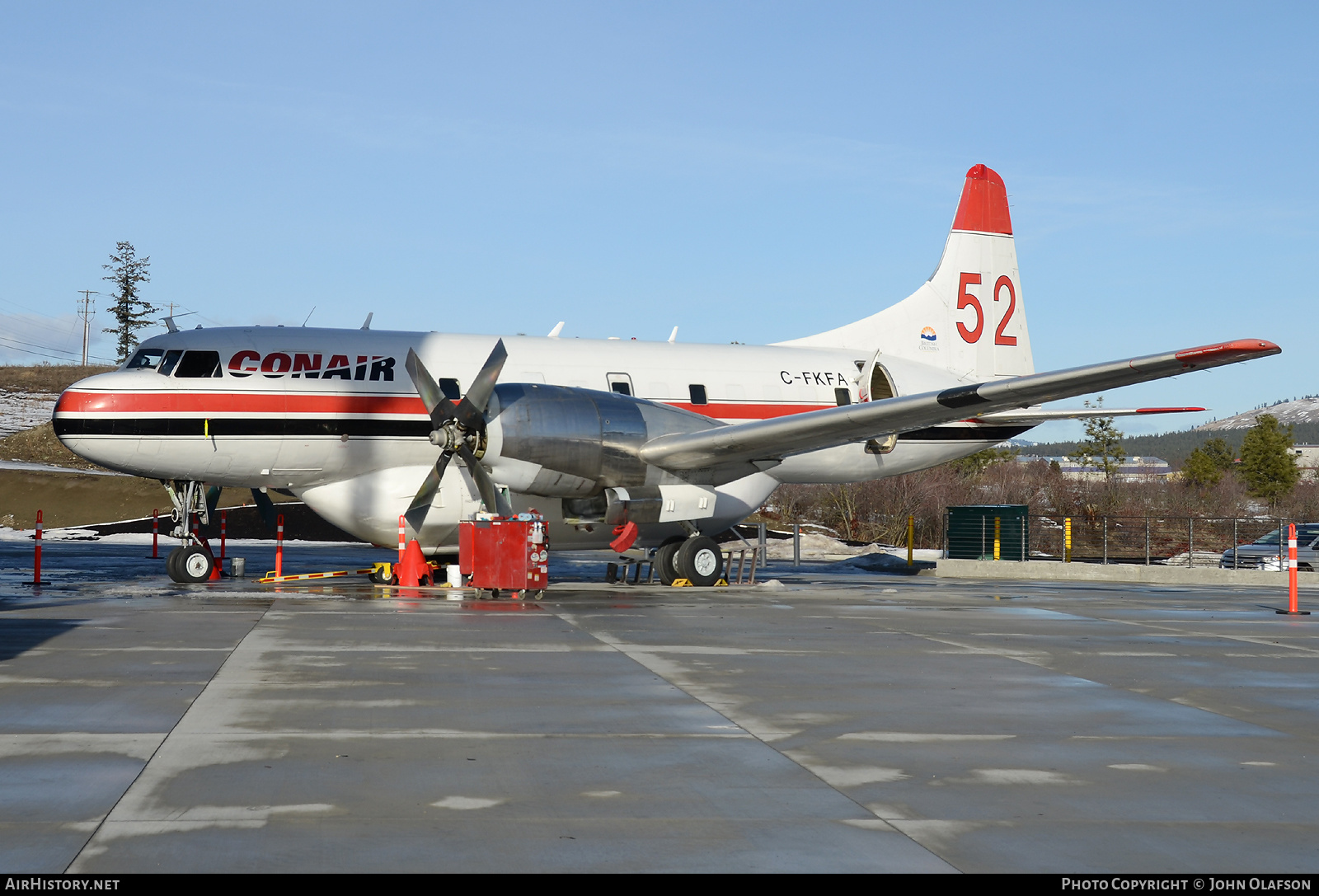 Aircraft Photo of C-FKFA | Convair 580/AT | Conair Aviation | AirHistory.net #541424