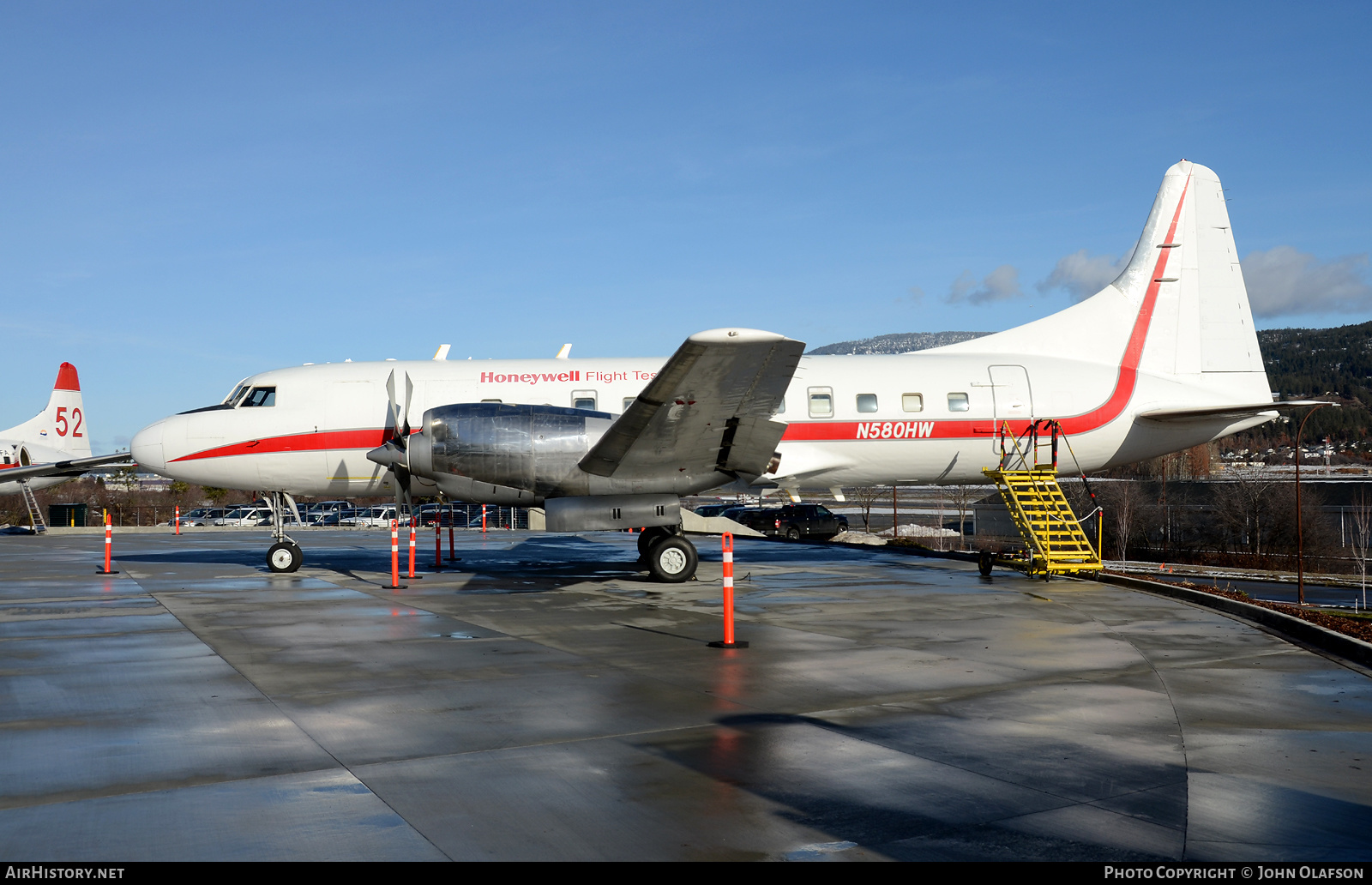 Aircraft Photo of N580HW | Convair 580 | Honeywell Flight Test | AirHistory.net #541433