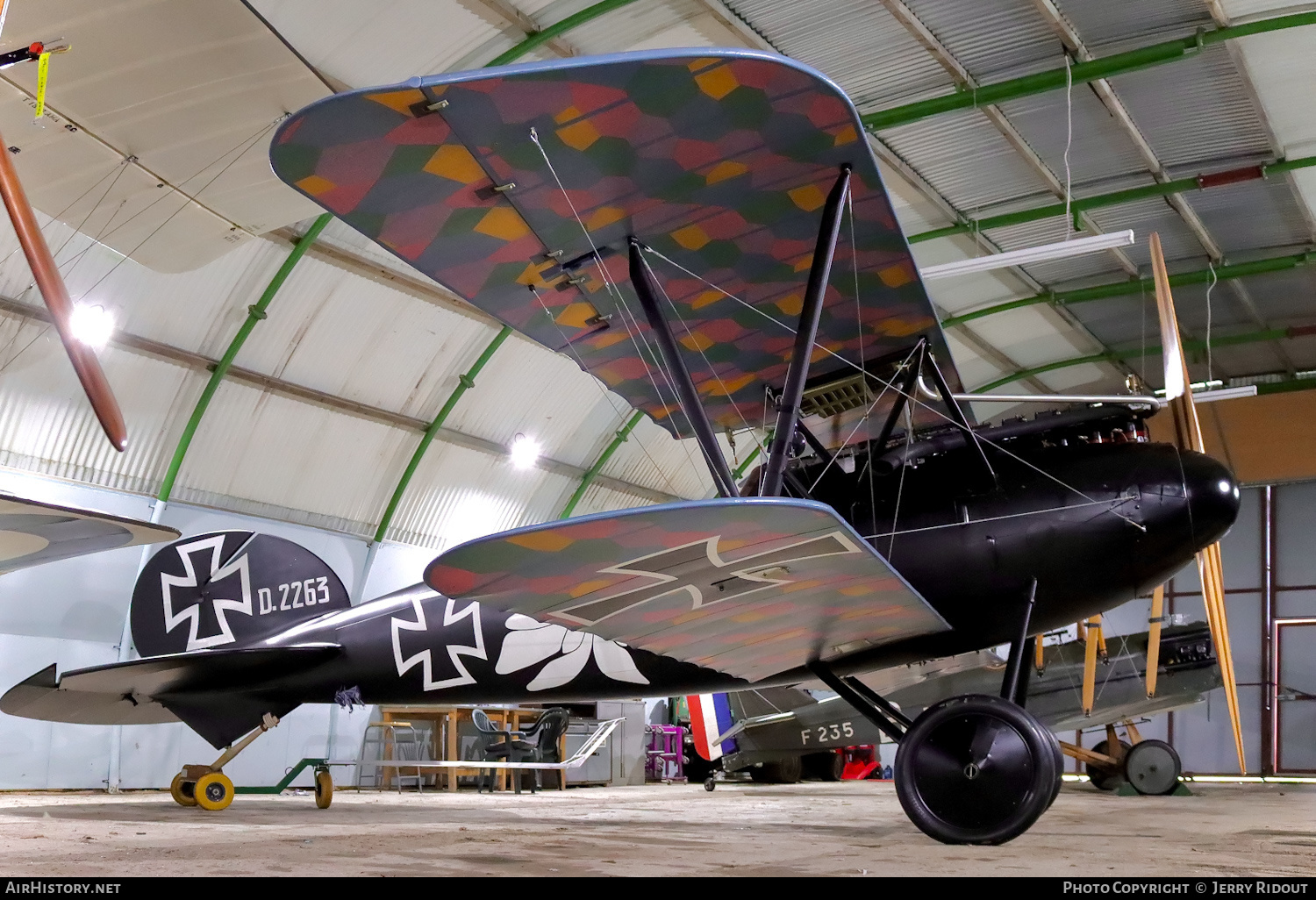 Aircraft Photo of G-WAHT / D.2263 | Albatros D-Va1 (Replica) | Germany - Air Force | AirHistory.net #541435