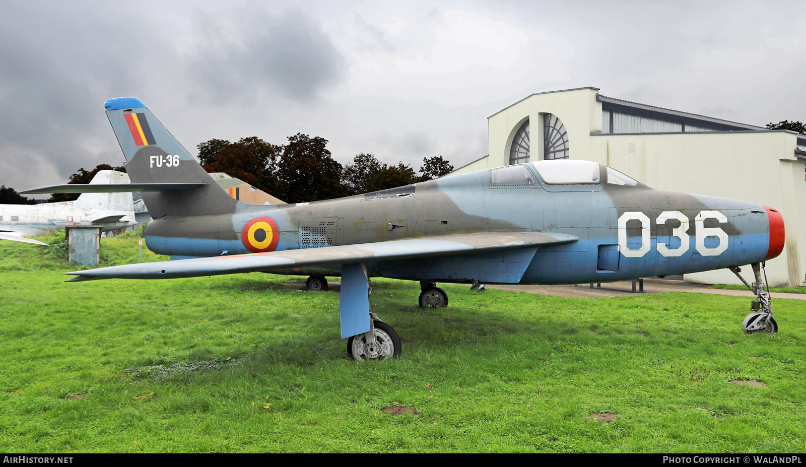 Aircraft Photo of FU-36 | Republic F-84F Thunderstreak | Belgium - Air Force | AirHistory.net #541439