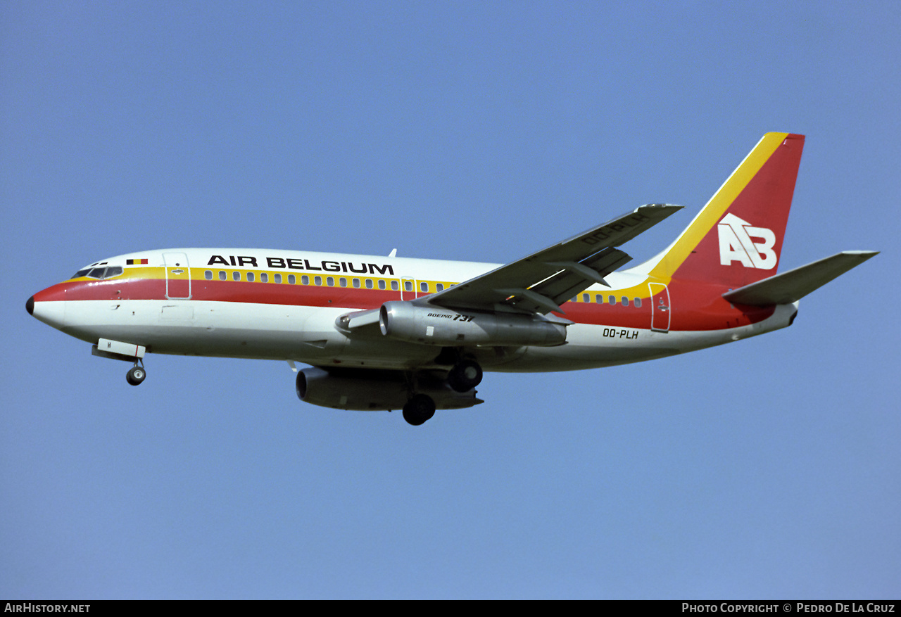 Aircraft Photo of OO-PLH | Boeing 737-247 | Air Belgium | AirHistory.net #541448