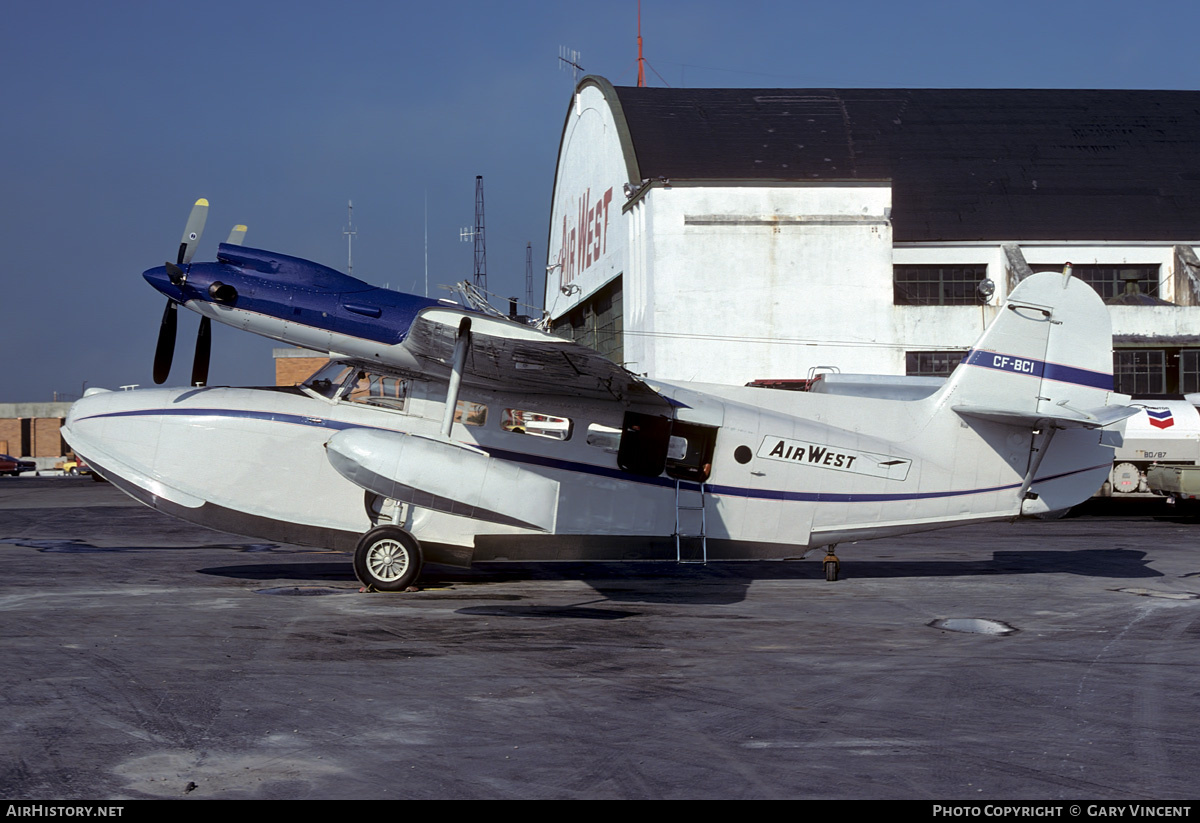 Aircraft Photo of C-FBCI | McKinnon G-21G Turbo Goose | AirWest Airlines | AirHistory.net #541482