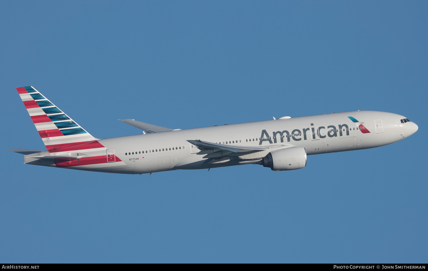 Aircraft Photo of N775AN | Boeing 777-223/ER | American Airlines | AirHistory.net #541490