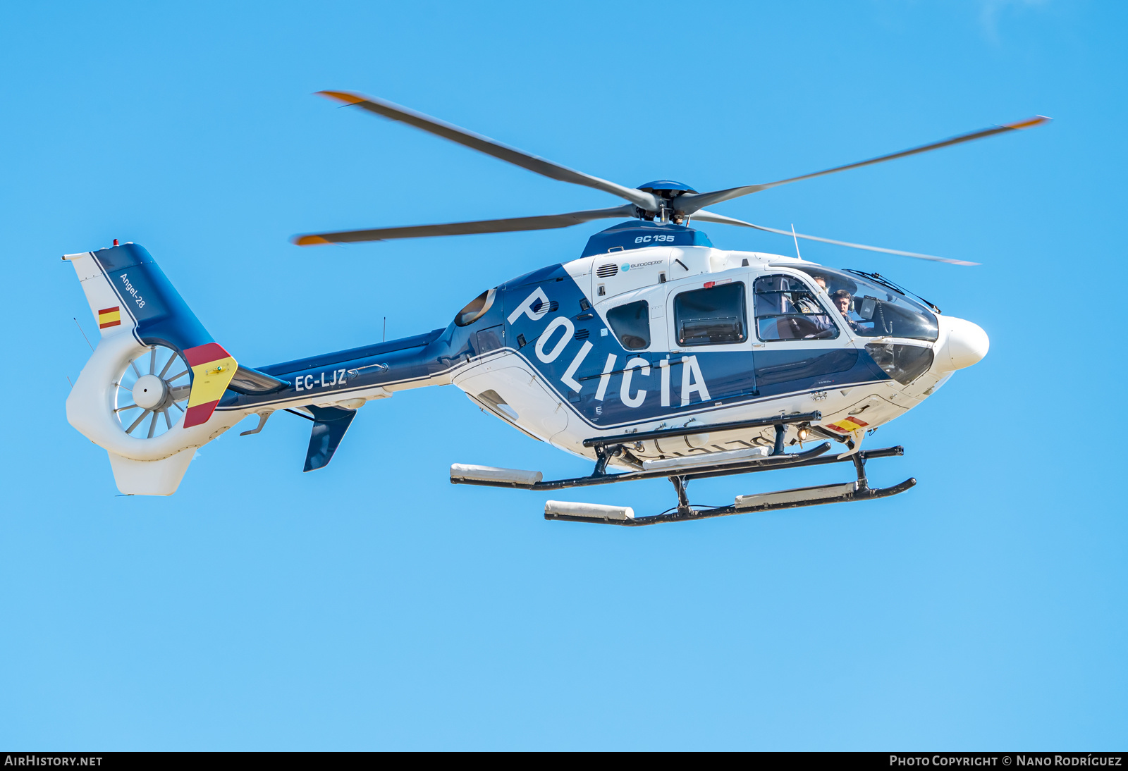 Aircraft Photo of EC-LJZ | Airbus Helicopters H-135P-2+ | Policía | AirHistory.net #541492