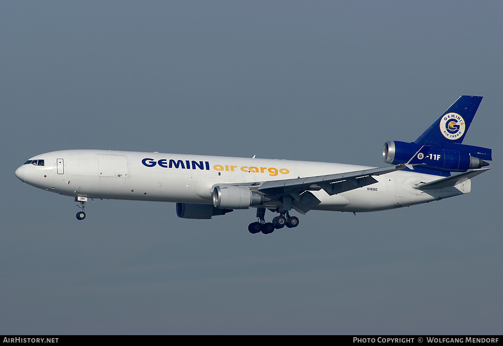 Aircraft Photo of N703GC | McDonnell Douglas MD-11/F | Gemini Air Cargo | AirHistory.net #541502
