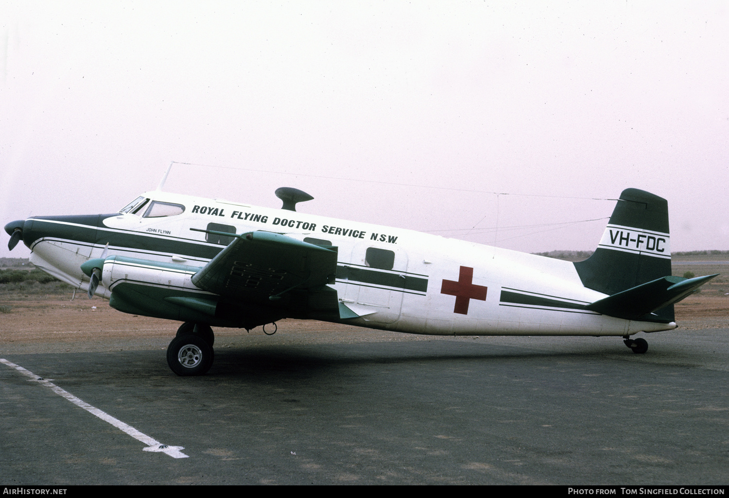 Aircraft Photo of VH-FDC | De Havilland Australia DHA-3 Drover Mk3B | Royal Flying Doctor Service - RFDS | AirHistory.net #541511