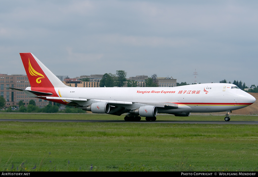 Aircraft Photo of B-2431 | Boeing 747-409F/SCD | Yangtze River Airlines | AirHistory.net #541513