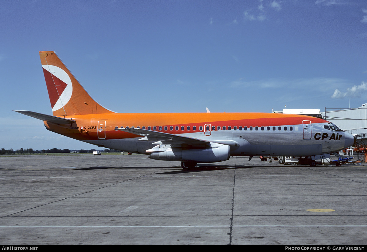 Aircraft Photo of C-GCPZ | Boeing 737-217/Adv | CP Air | AirHistory.net #541514