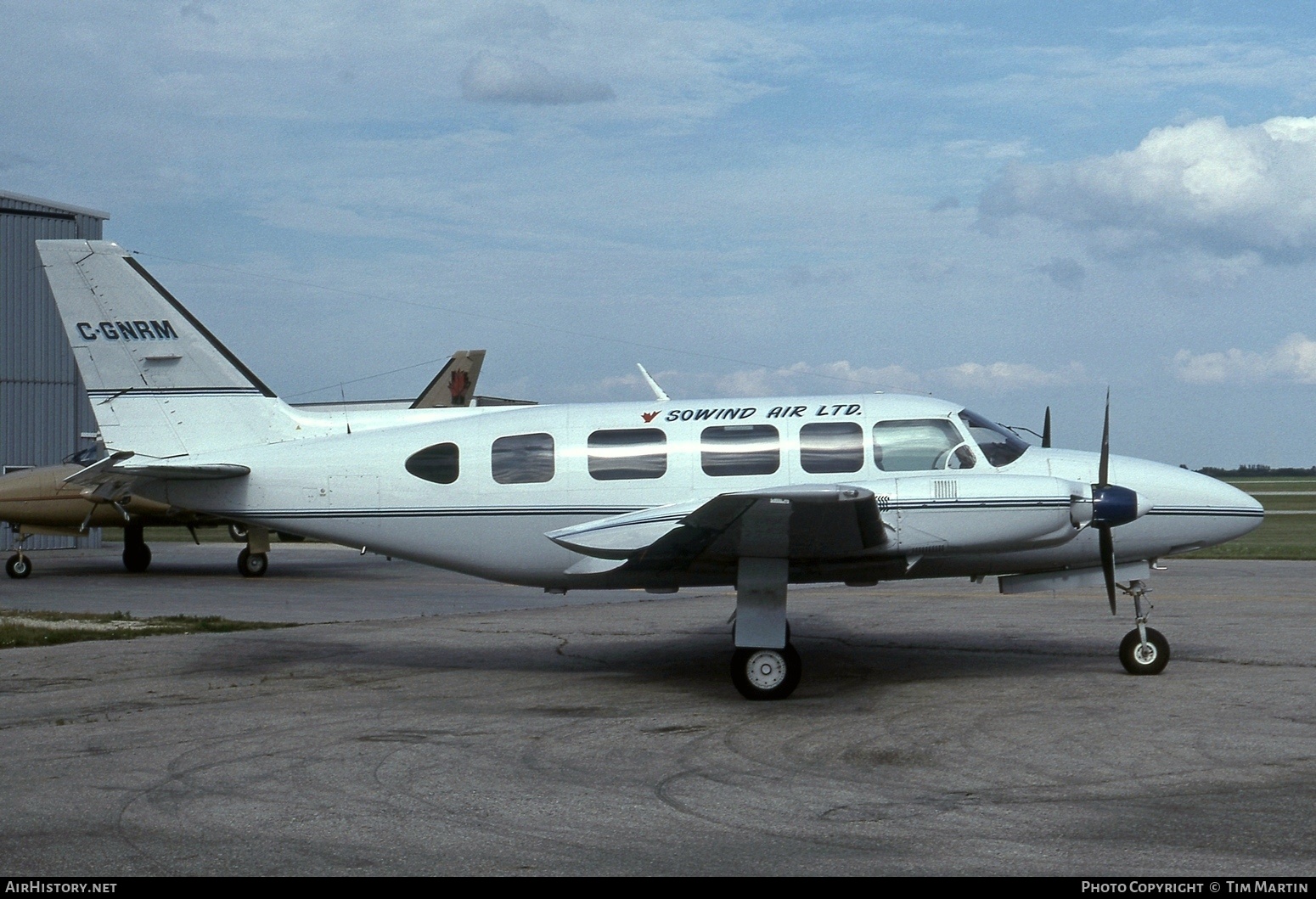 Aircraft Photo of C-GNRM | Piper PA-31-350 Navajo Chieftain | Sowind Air | AirHistory.net #541516