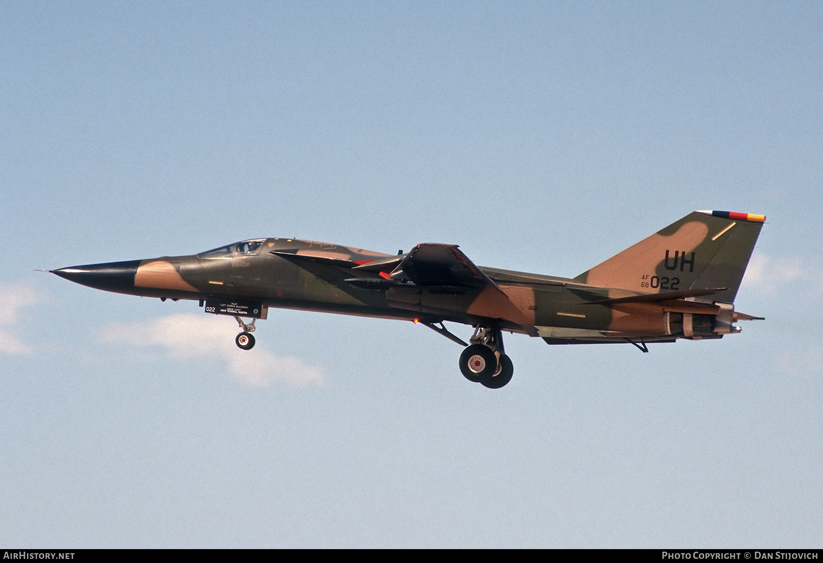 Aircraft Photo of 68-0022 / AF68-022 | General Dynamics F-111E Aardvark | USA - Air Force | AirHistory.net #541517