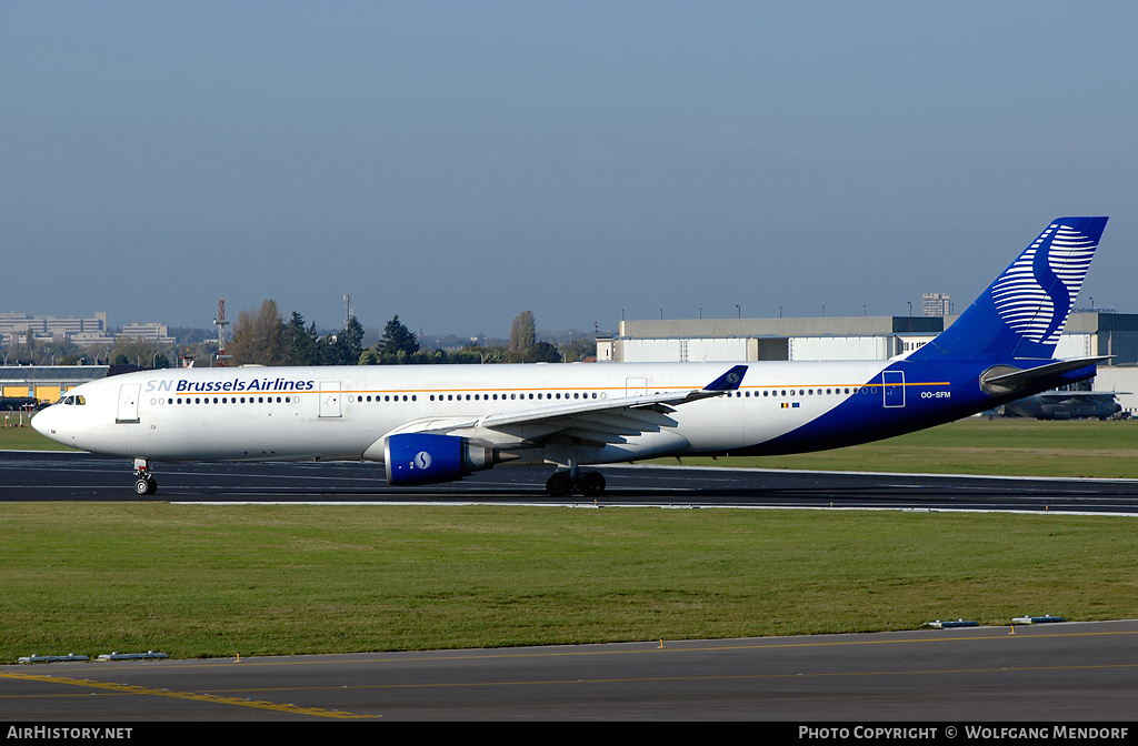 Aircraft Photo of OO-SFM | Airbus A330-301 | SN Brussels Airlines | AirHistory.net #541525