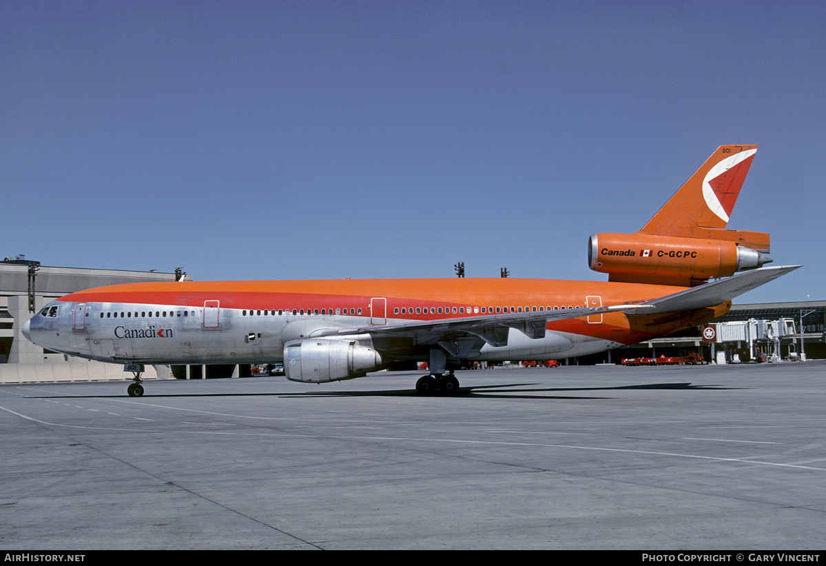 Aircraft Photo of C-GCPC | McDonnell Douglas DC-10-30 | Canadian Airlines | AirHistory.net #541532