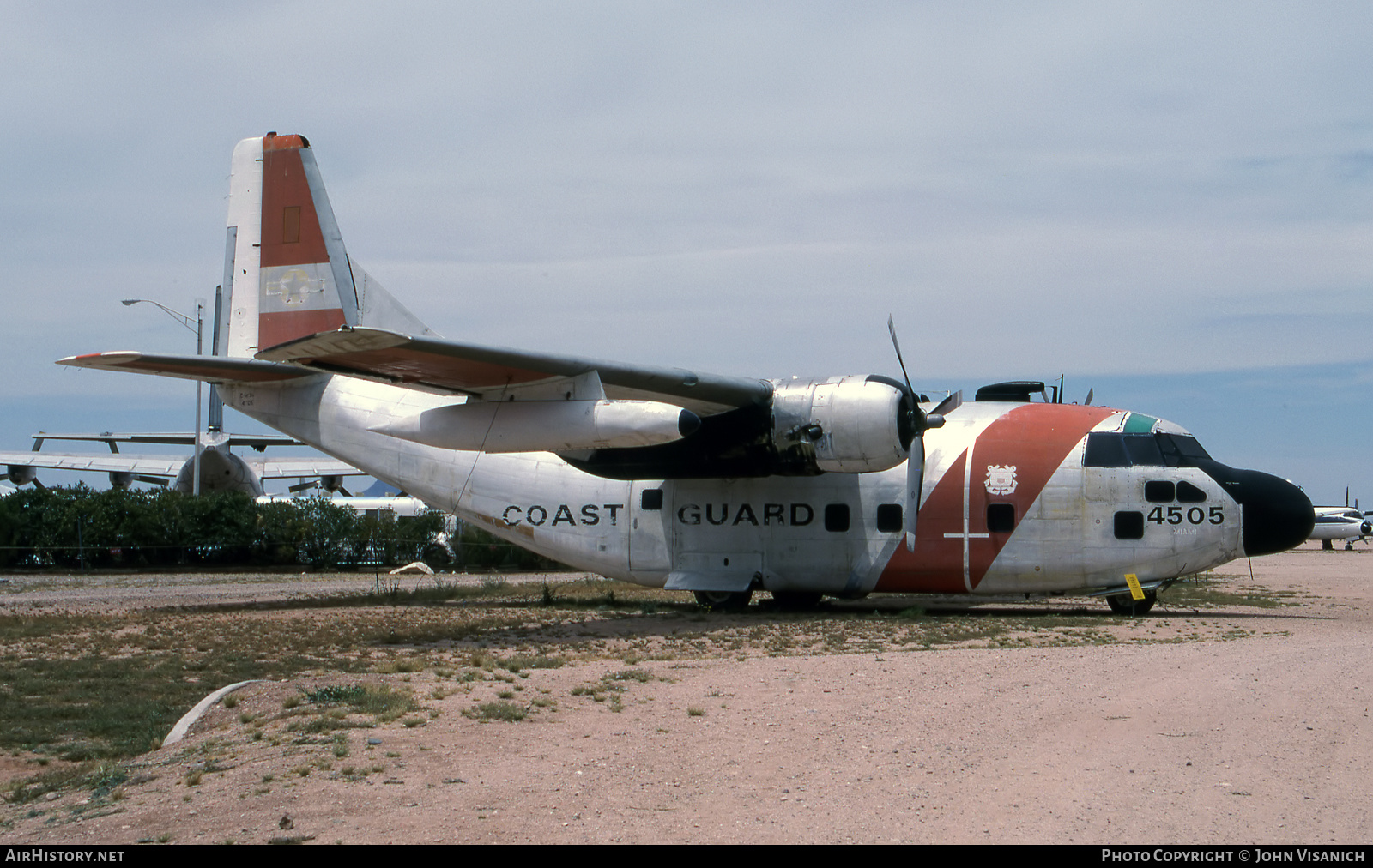 Aircraft Photo of 4505 | Fairchild C-123B Provider | USA - Coast Guard | AirHistory.net #541534