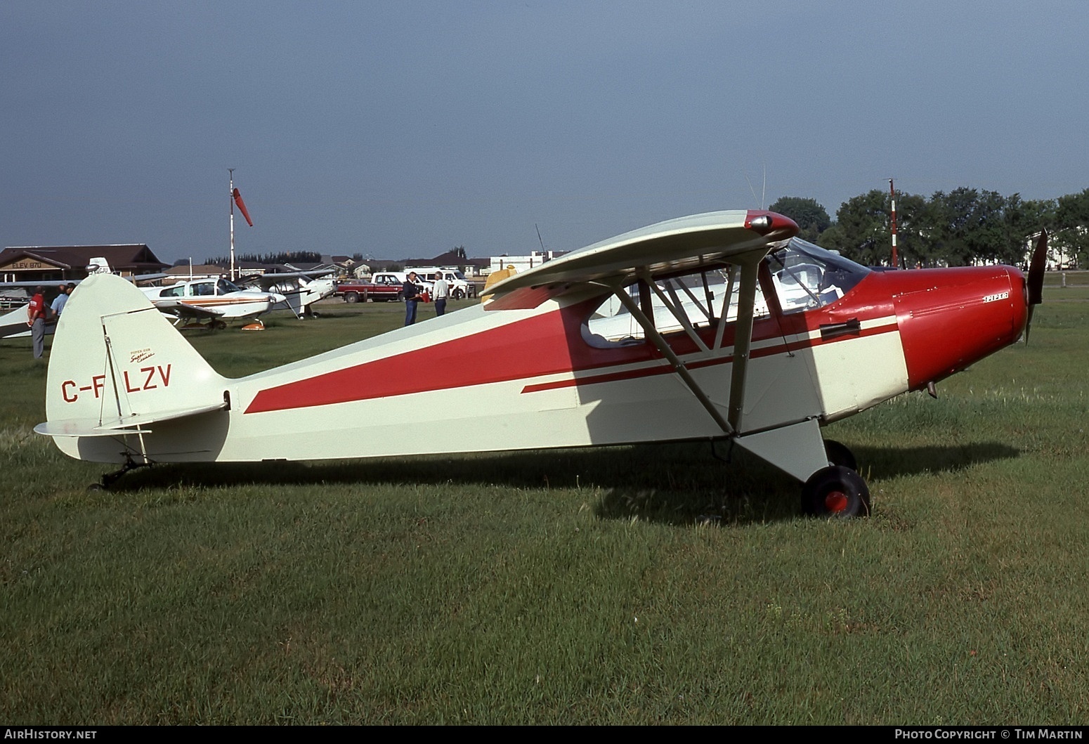 Aircraft Photo of C-FLZV | Piper PA-12 Super Cruiser | AirHistory.net #541540