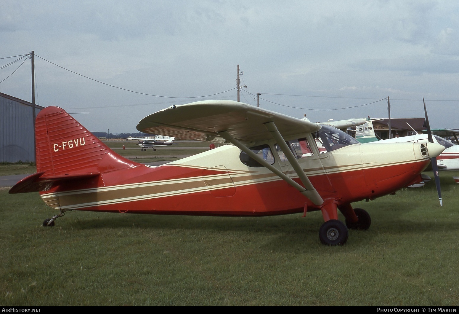 Aircraft Photo of C-FGVU | Stinson 108-3 | AirHistory.net #541550