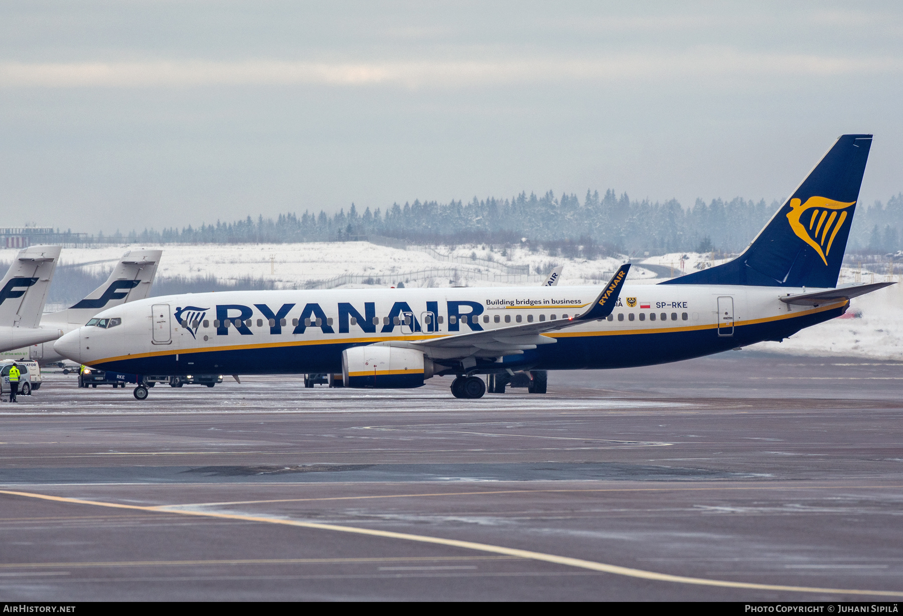 Aircraft Photo of SP-RKE | Boeing 737-8AS | Ryanair | AirHistory.net #541564