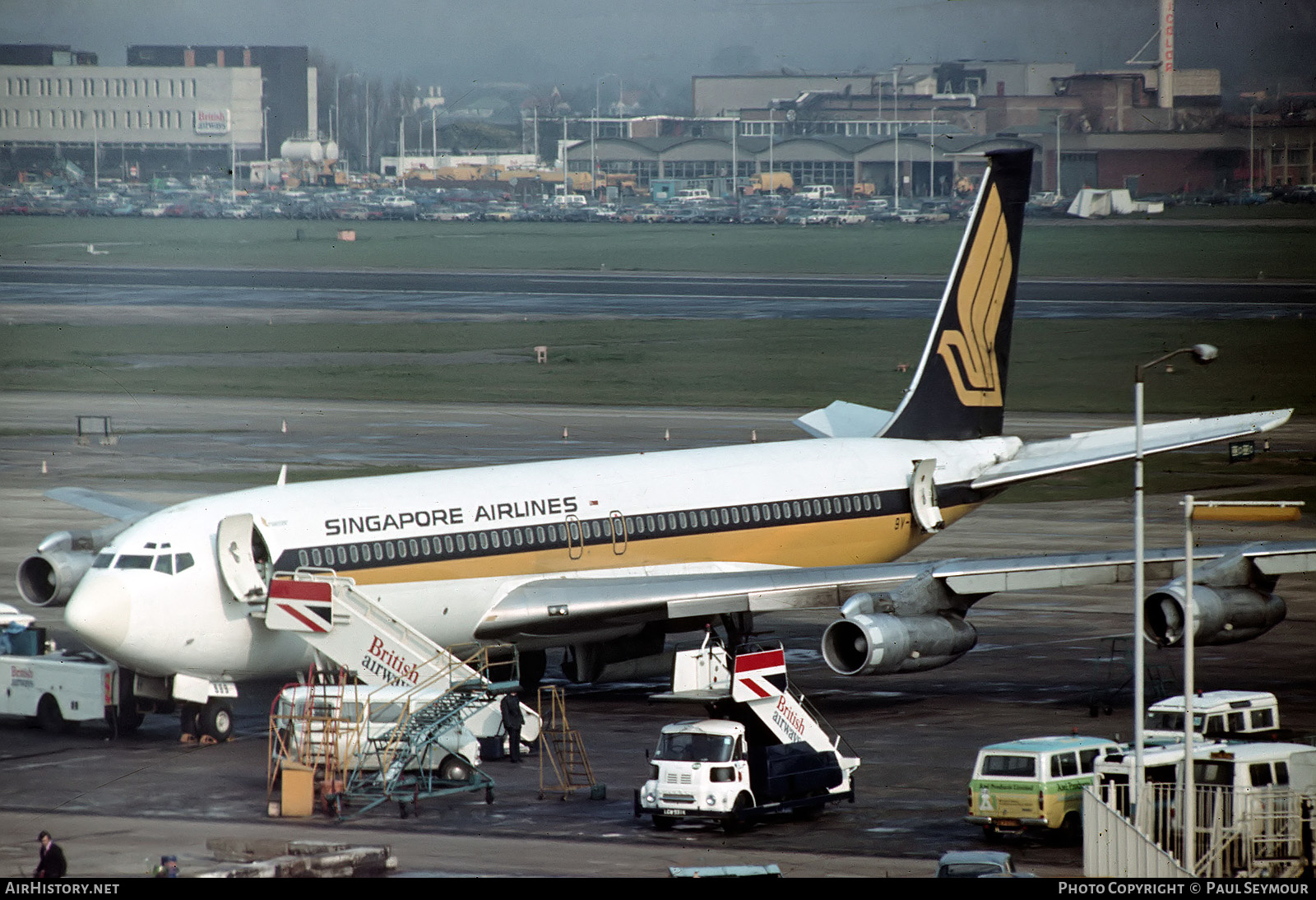Aircraft Photo of 9V-BBB | Boeing 707-312B | Singapore Airlines | AirHistory.net #541572