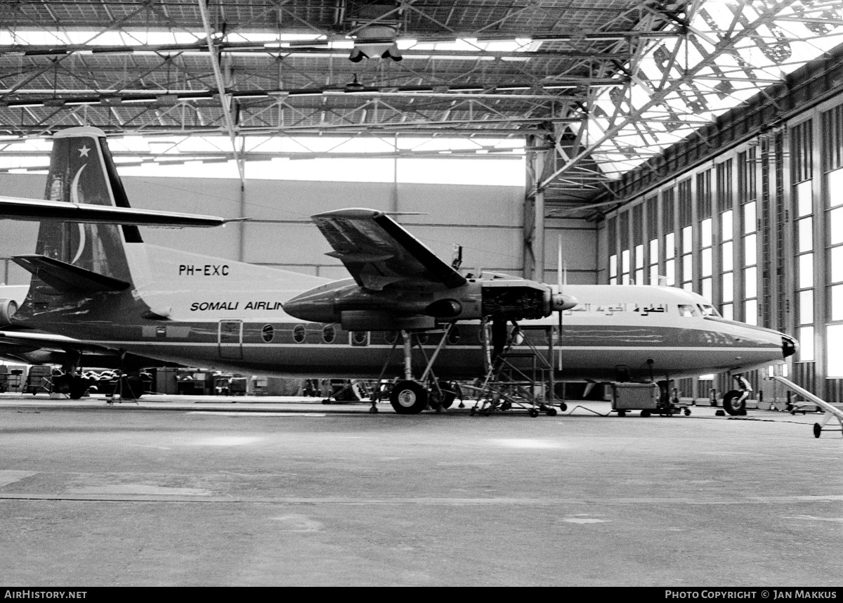 Aircraft Photo of PH-EXC | Fokker F27-600RF Friendship | Somali Airlines | AirHistory.net #541599