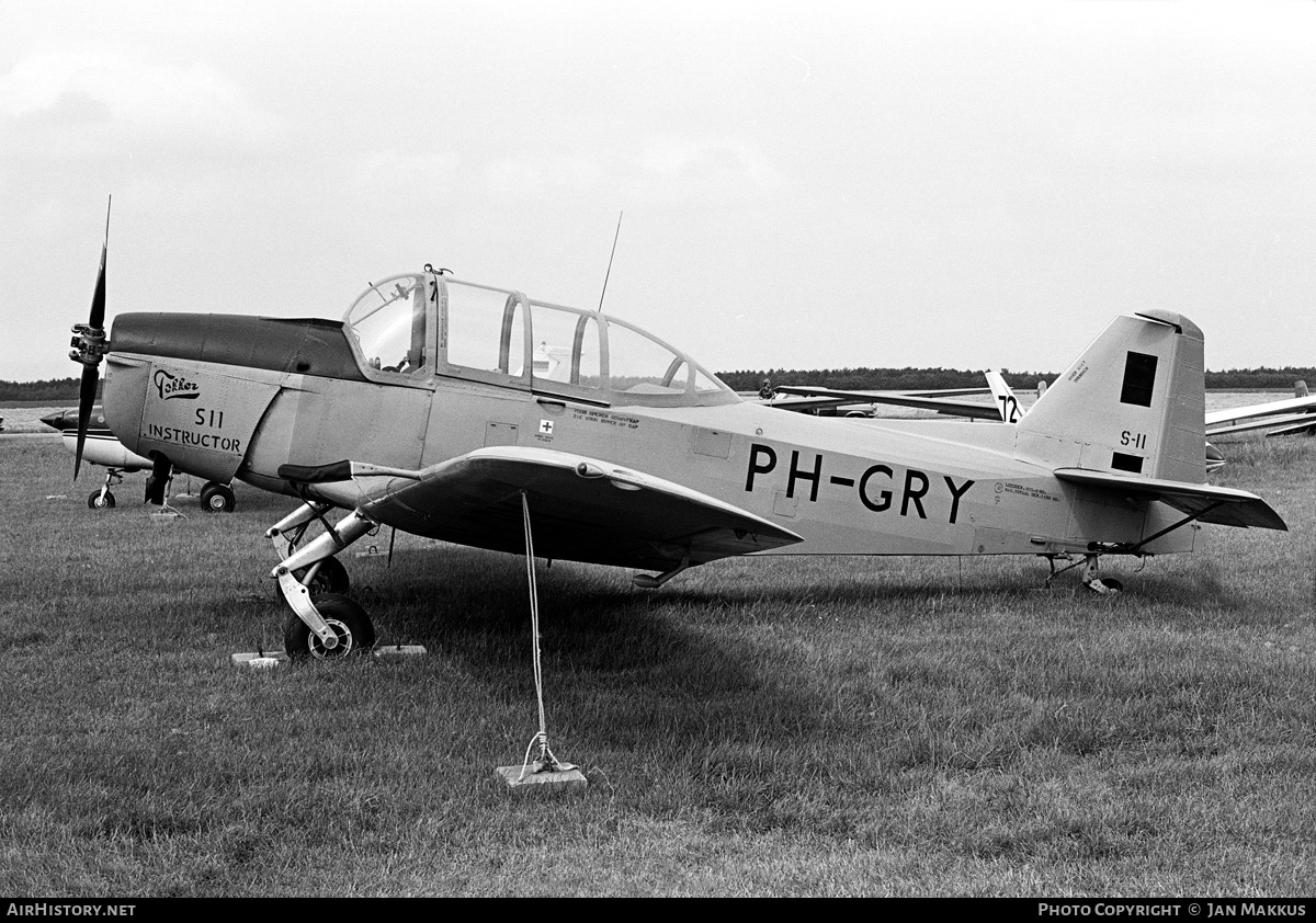 Aircraft Photo of PH-GRY | Fokker S.11-1 Instructor | AirHistory.net #541601