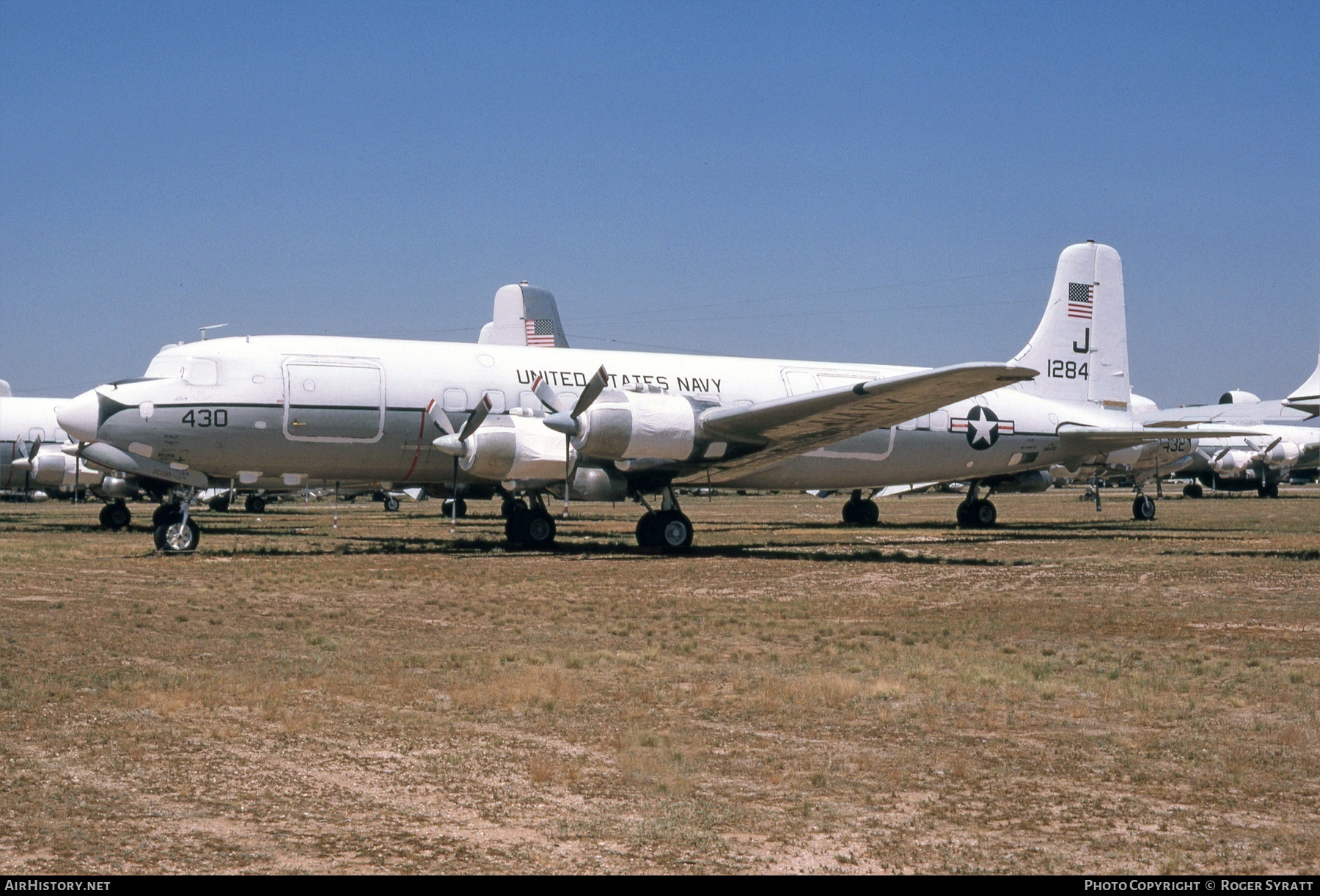Aircraft Photo of 128430 | Douglas C-118B Liftmaster | USA - Navy | AirHistory.net #541614