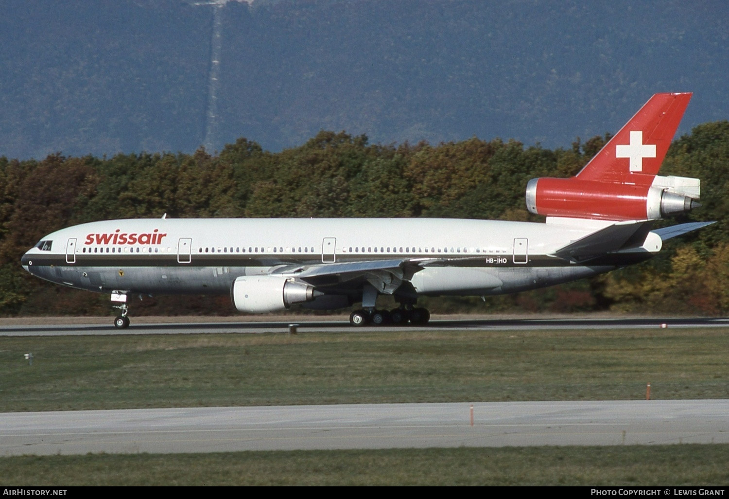 Aircraft Photo of HB-IHO | McDonnell Douglas DC-10-30/ER | Swissair | AirHistory.net #541620